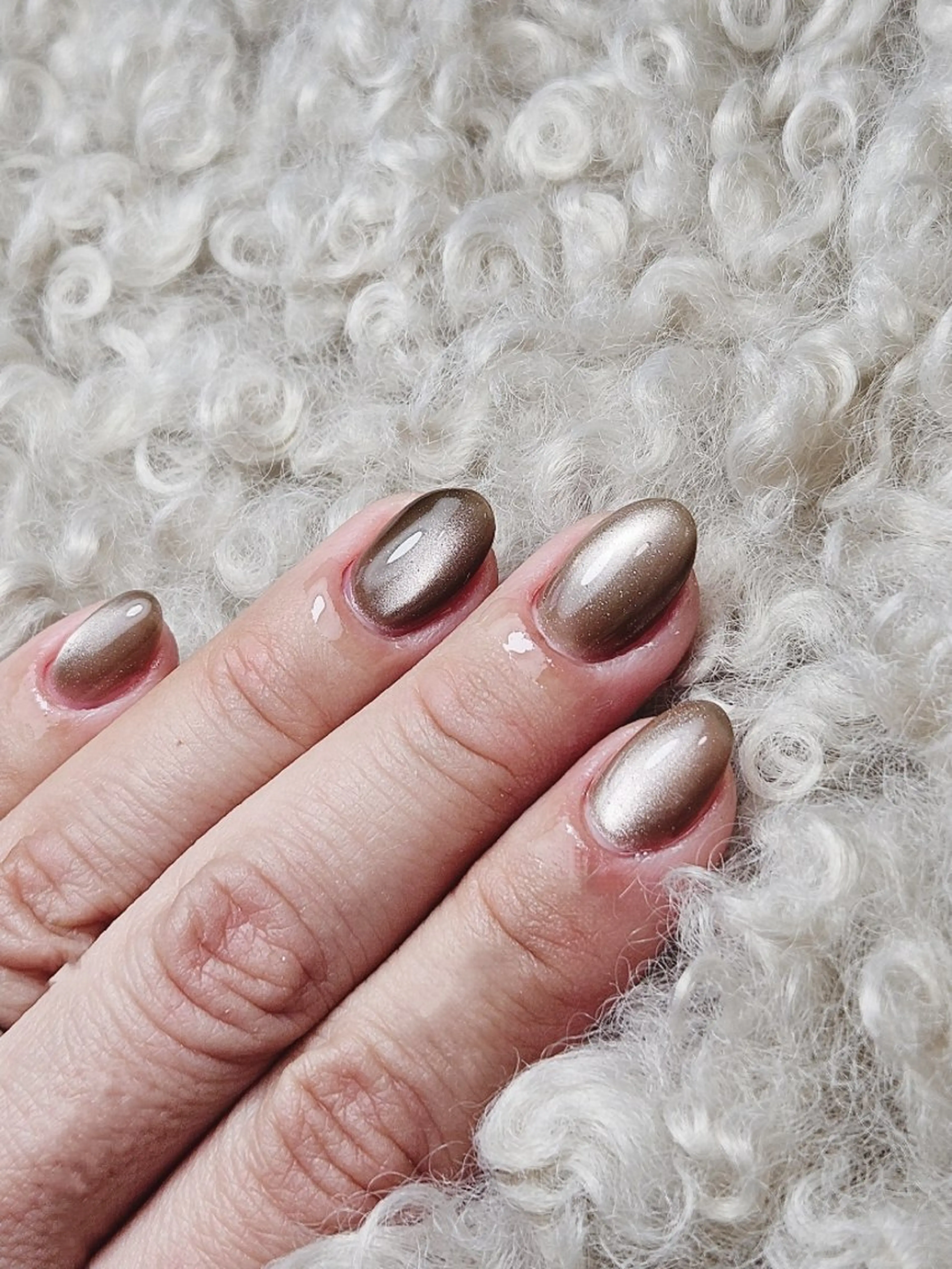 ワンカラージェルネイル　ジェルオフなしの写真