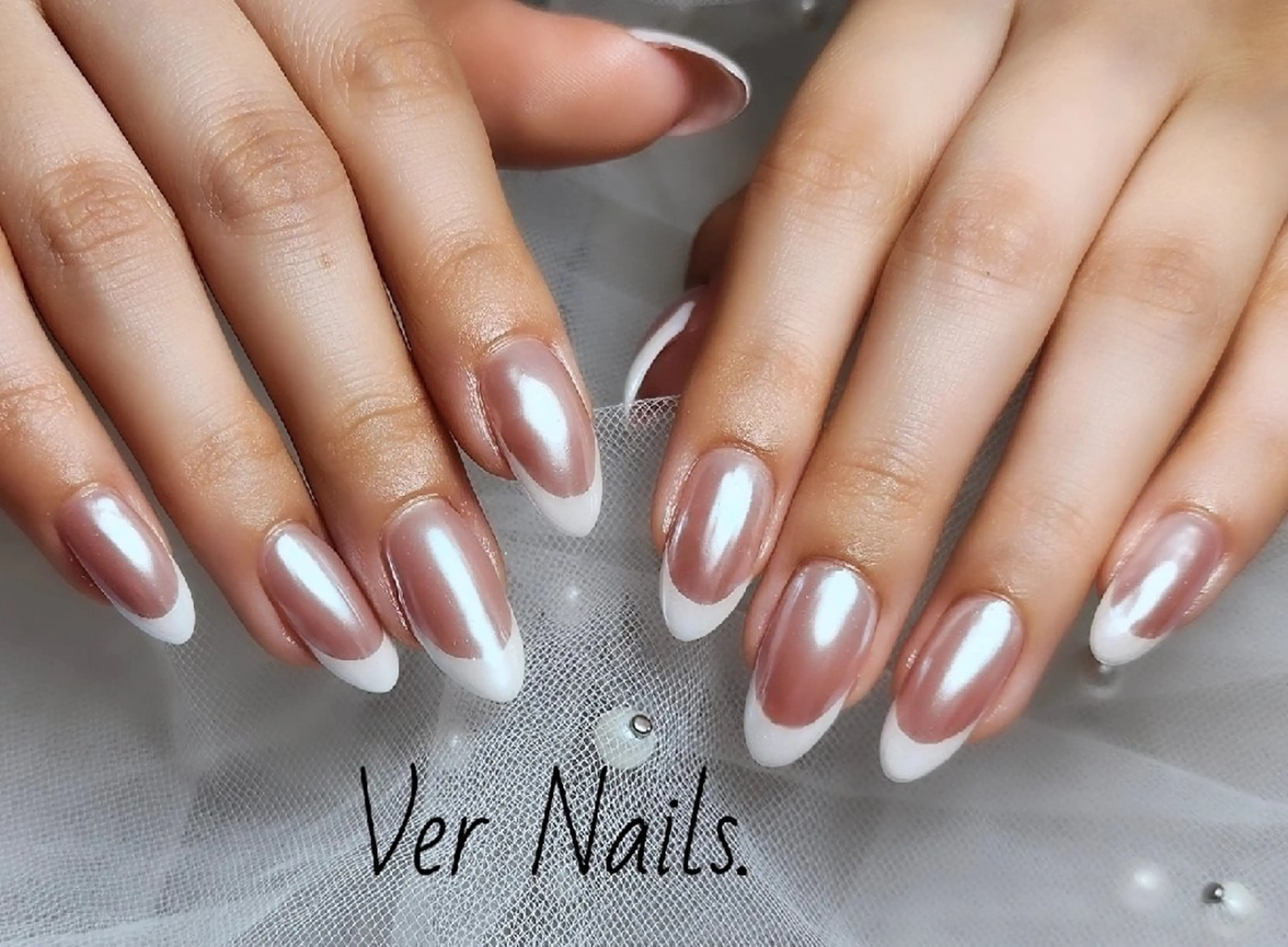 ネイル オーロラネイル フレンチネイル ハンドネイル Ver  Nails.のその他イメージ