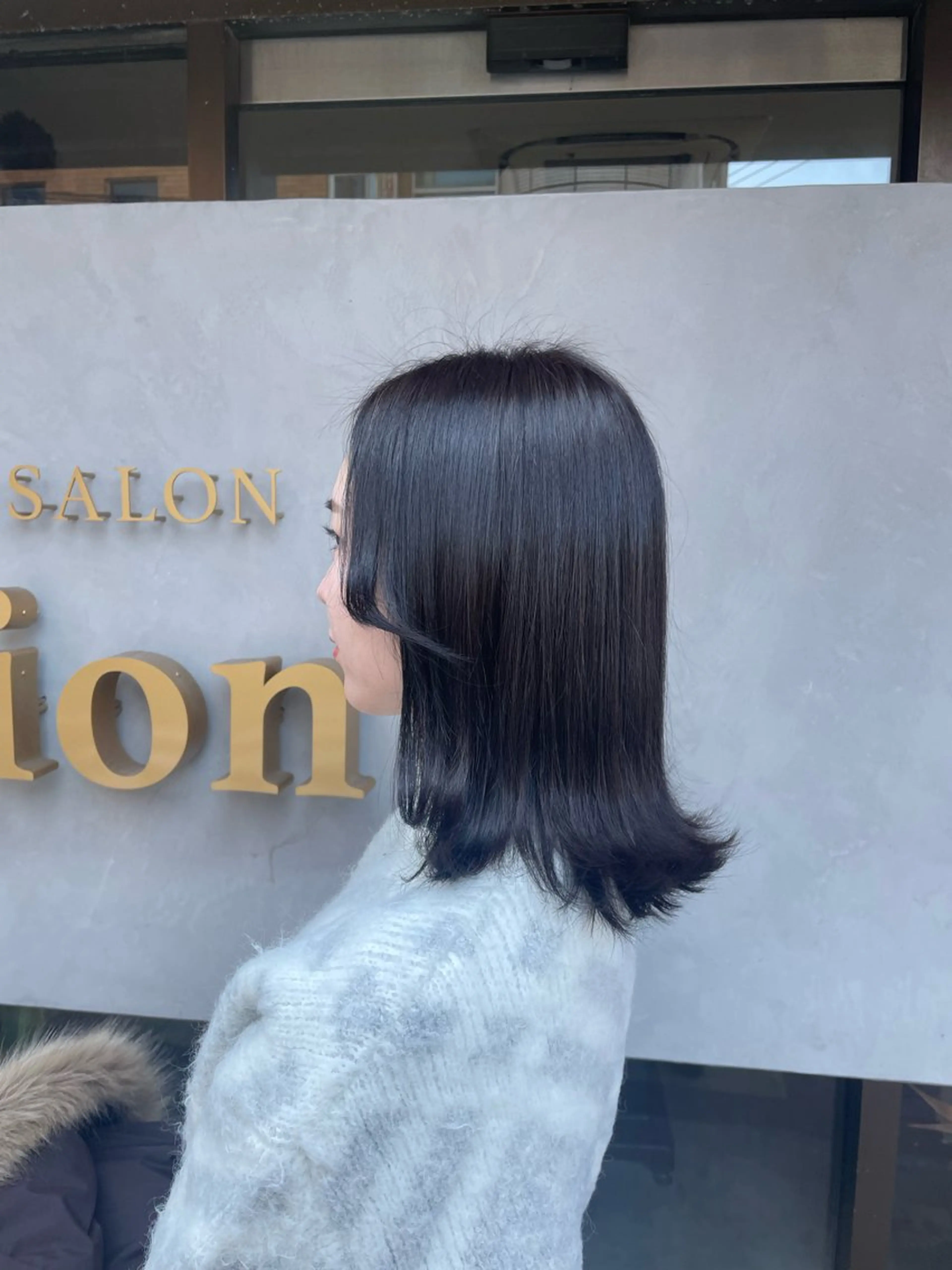 ミディアム Hare salon Alion　Jinのヘアスタイル