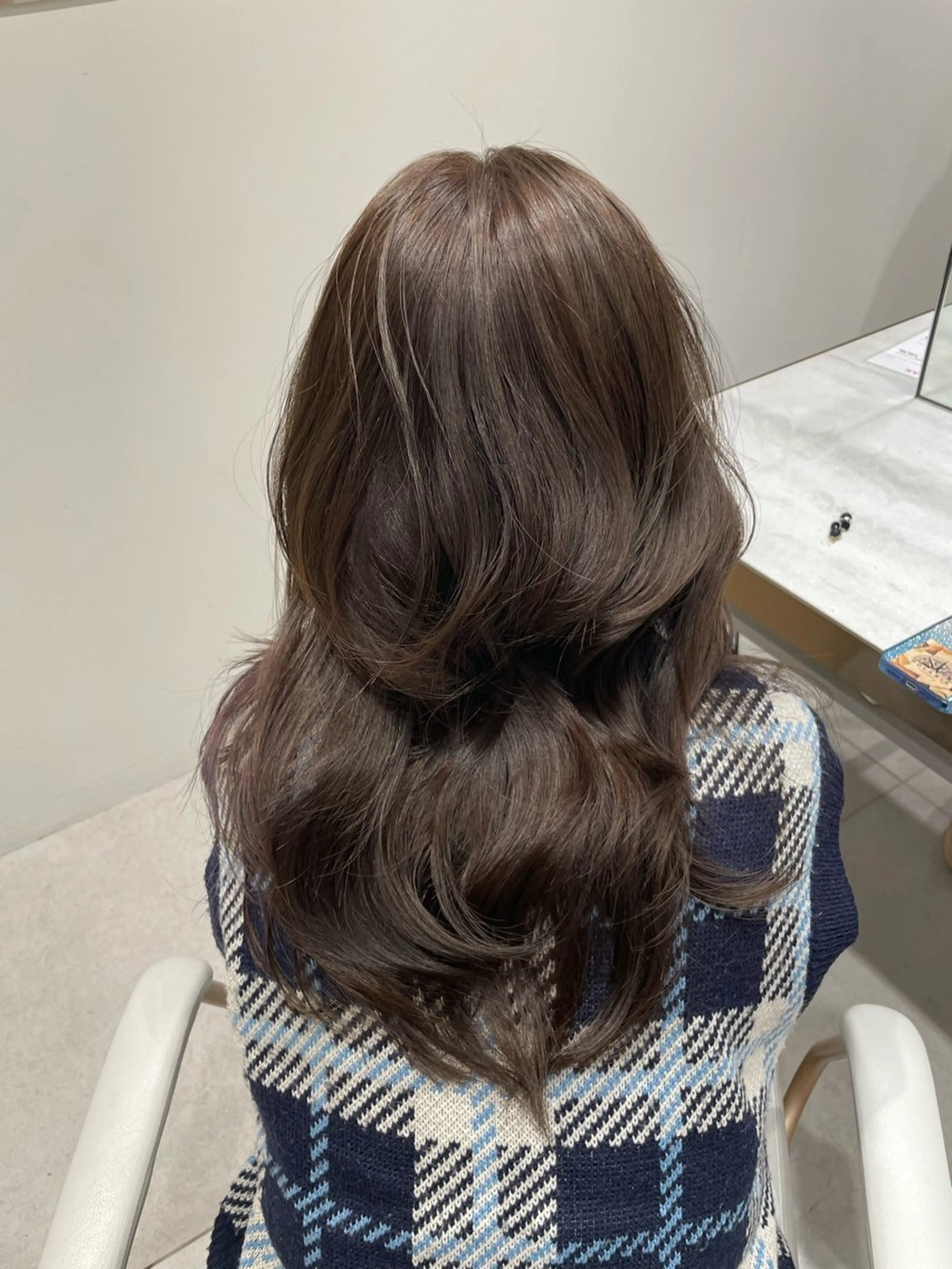 セミロング 顔周り/レイヤー🎀 natsumiのヘアスタイル