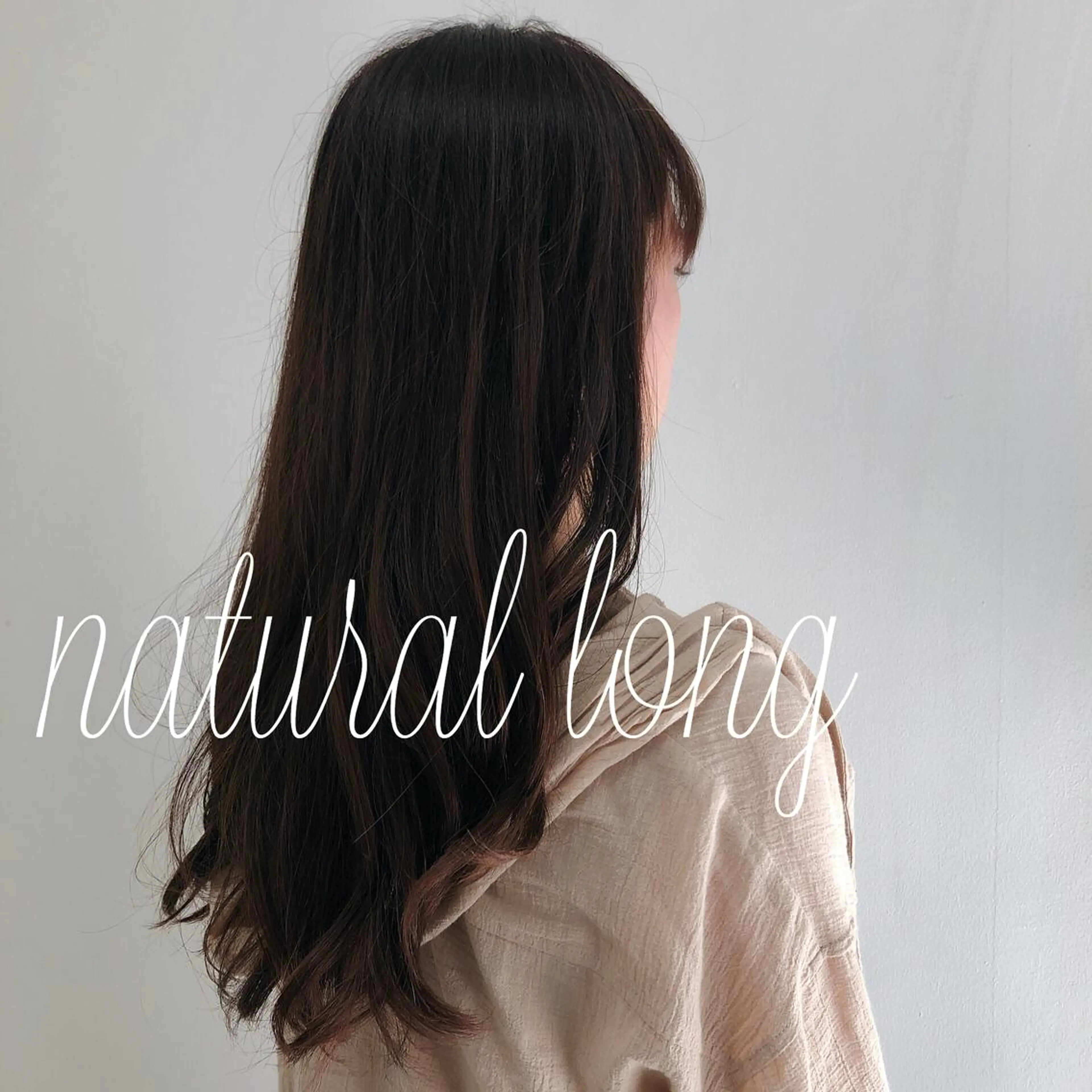 ロング カラー 中村 玲のヘアスタイル