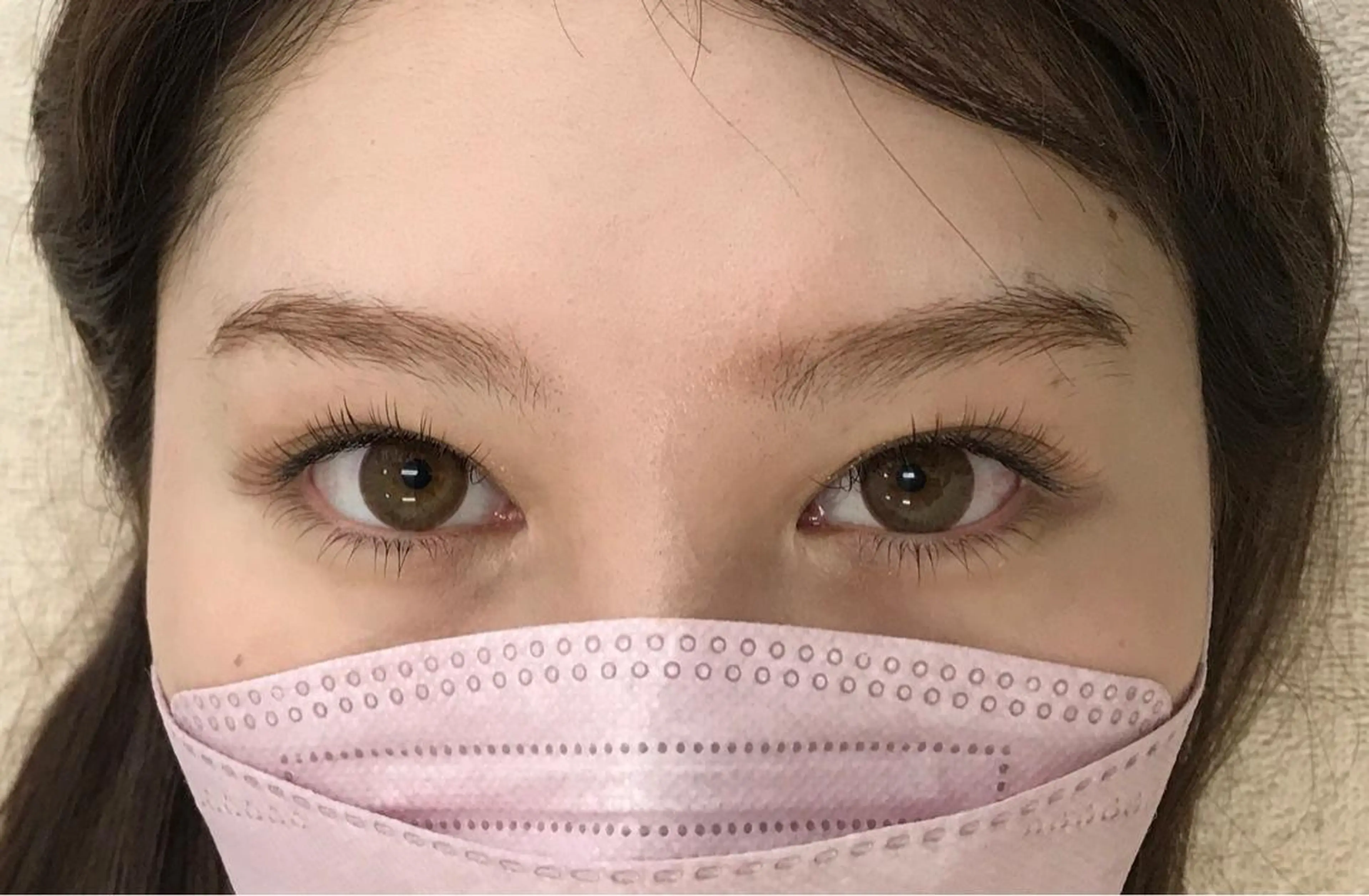 マツエク・マツパ カラーマツエク フラットラッシュ Cil  Belle 城川の眉毛・アイブロウイメージ