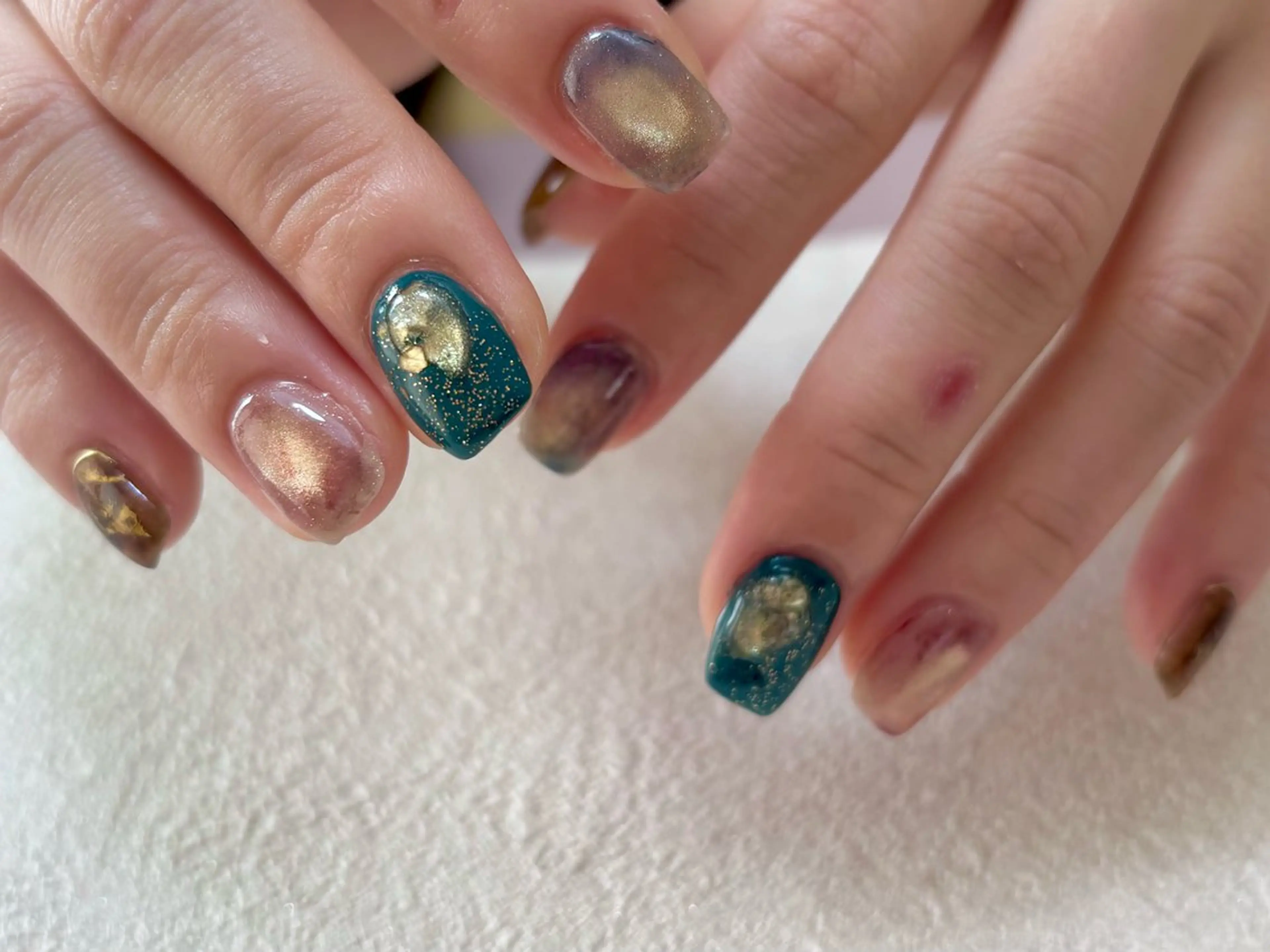 ネイル ハンドネイル yurina ☆のネイルデザイン