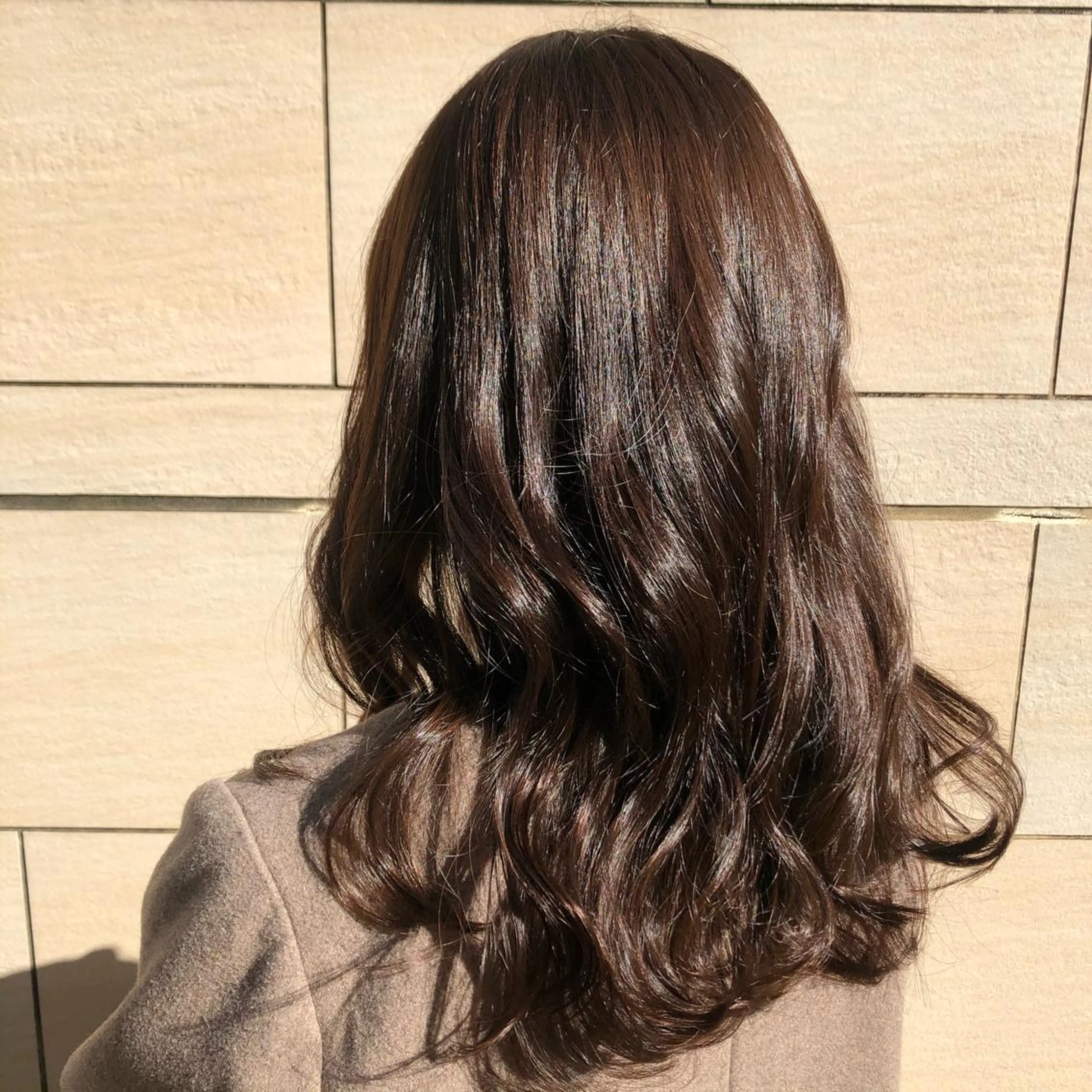 ロング カラー ブラウンカラー 森本　舞✴︎ 似合わせパーマのヘアスタイル