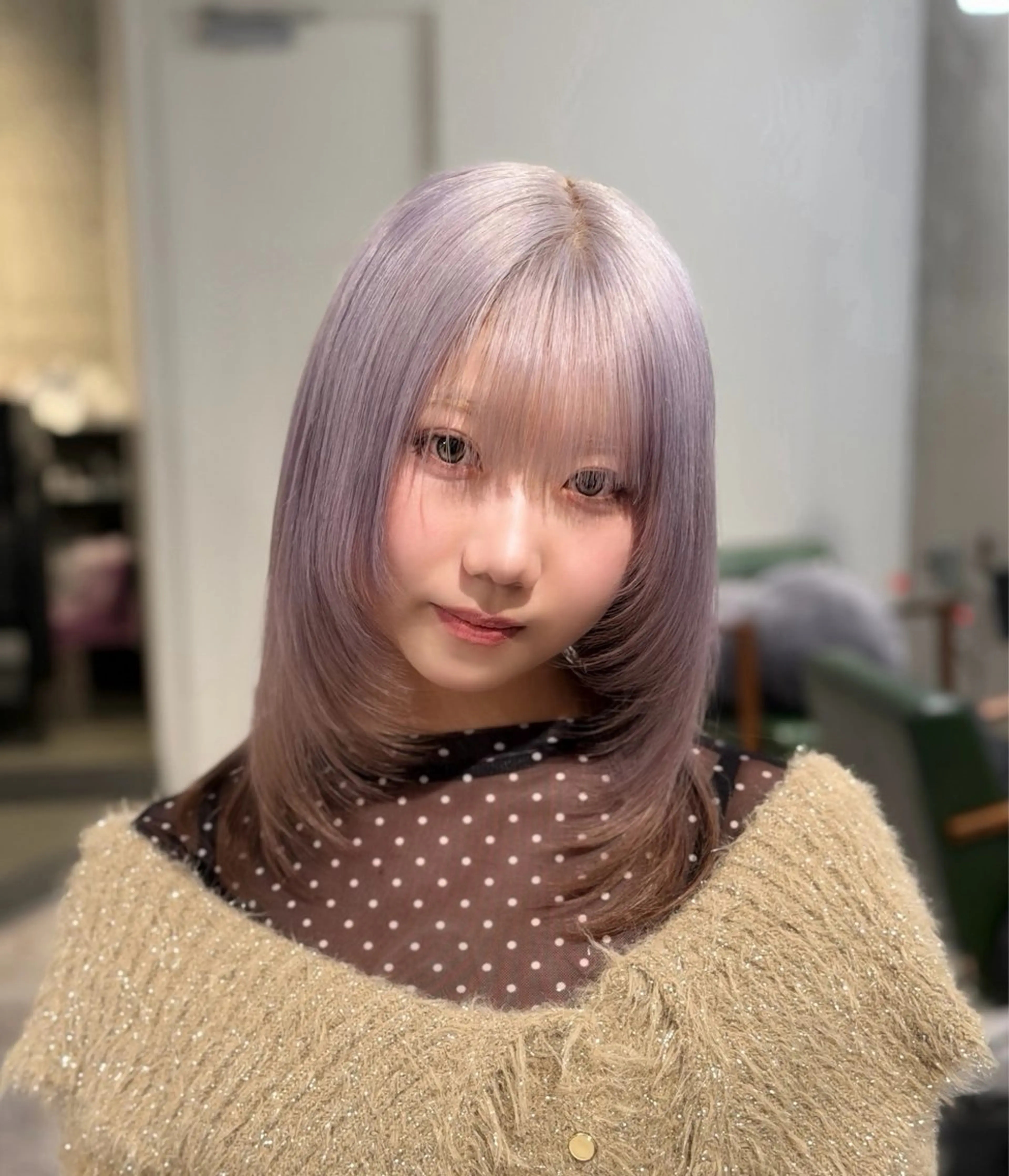 ミディアム ヘアカラー ブリーチ専門店MONIQA所属・ブリーチ特化 🌟たまき🌟のヘアスタイル
