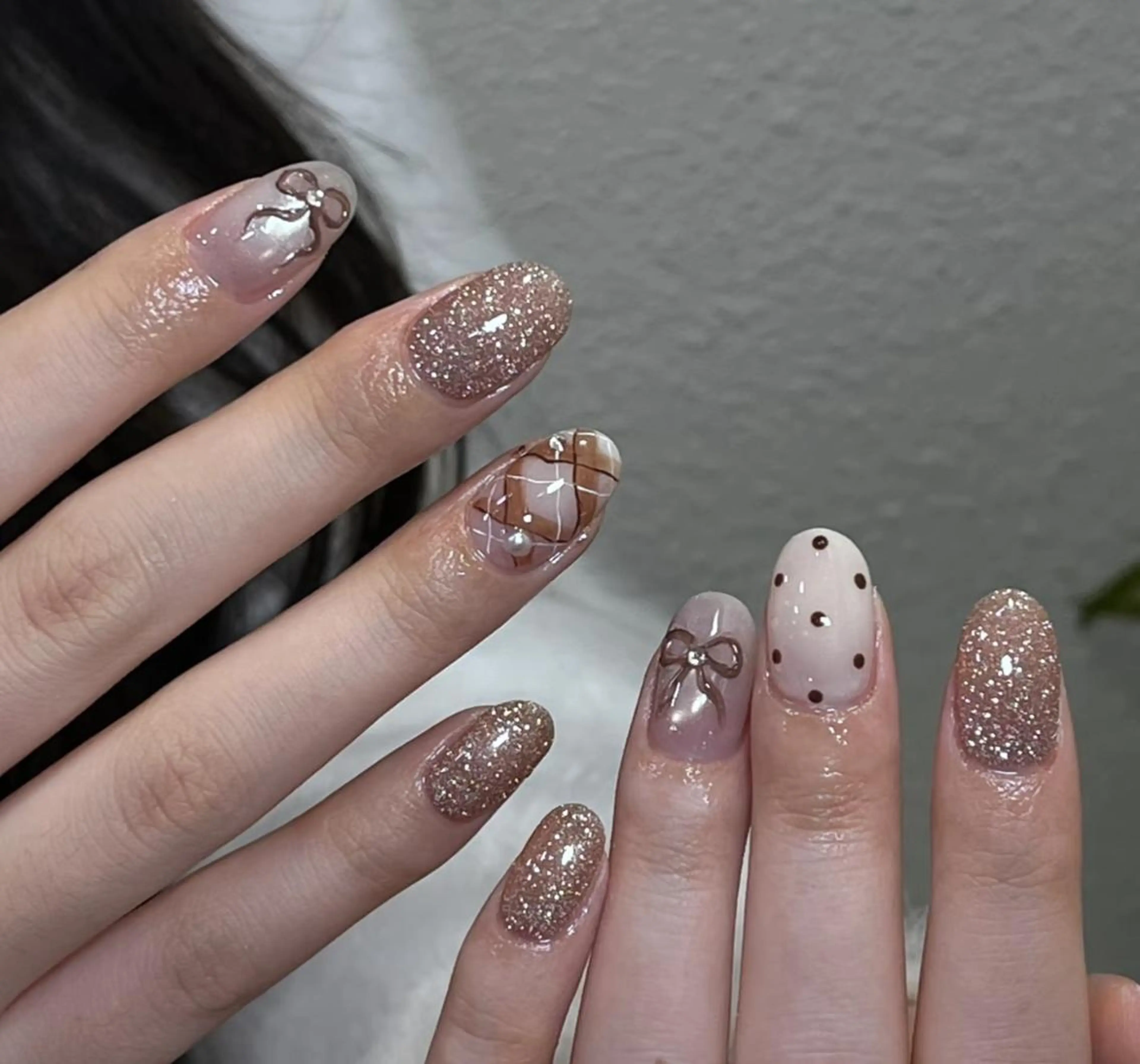 ネイル ハンドネイル 🎀 NaNa_nailのネイルデザイン