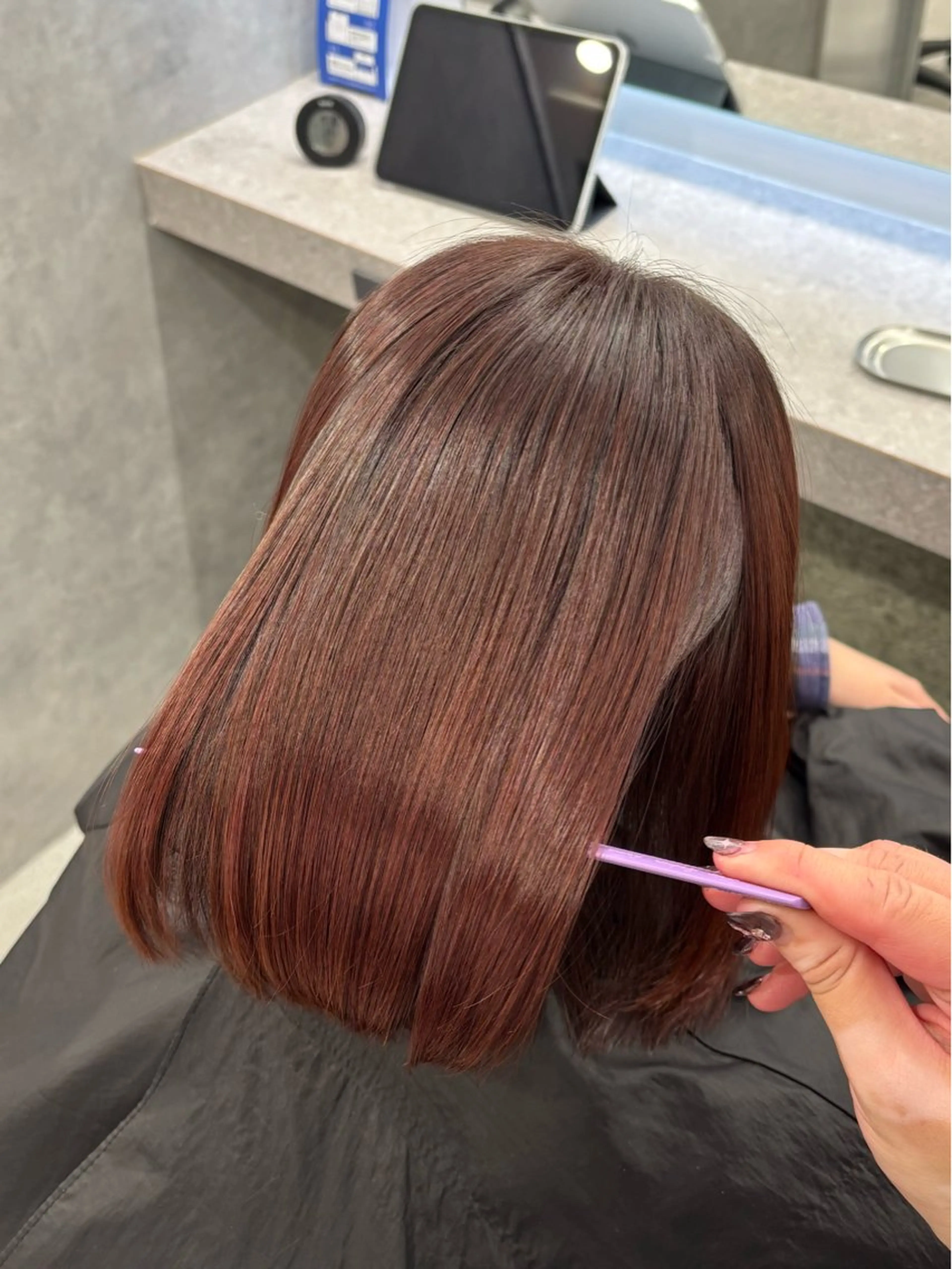 ショート カラー ヘアカラー いろあそび 八王子所属・きぃちゃん/カラー 特化/いろあそび🦋のヘアスタイル