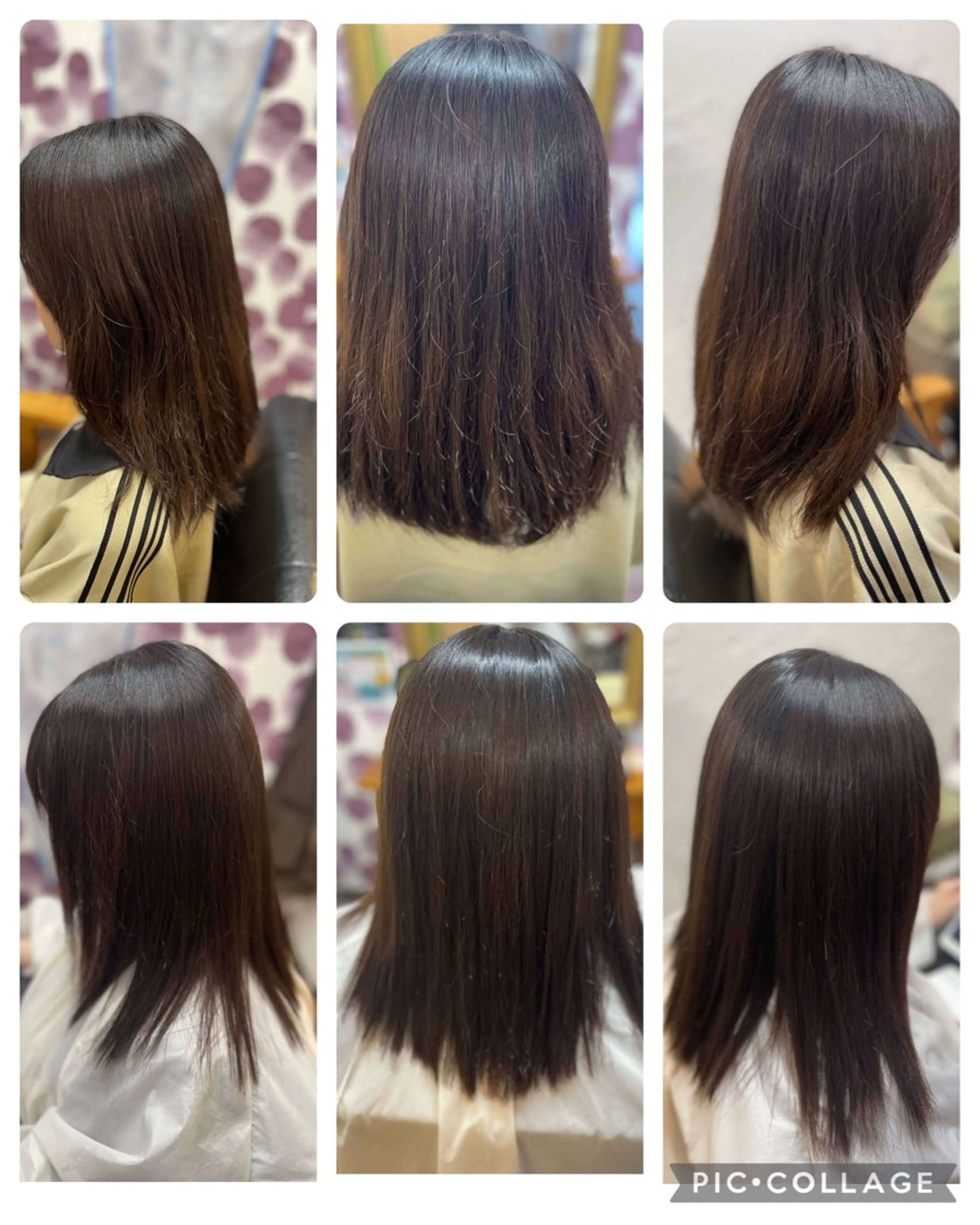 ミディアム くせ毛 縮毛矯正 Bibide-Babide豊田【ビビデバビデ】所属・Bibide- Babide艶髪のヘアスタイル