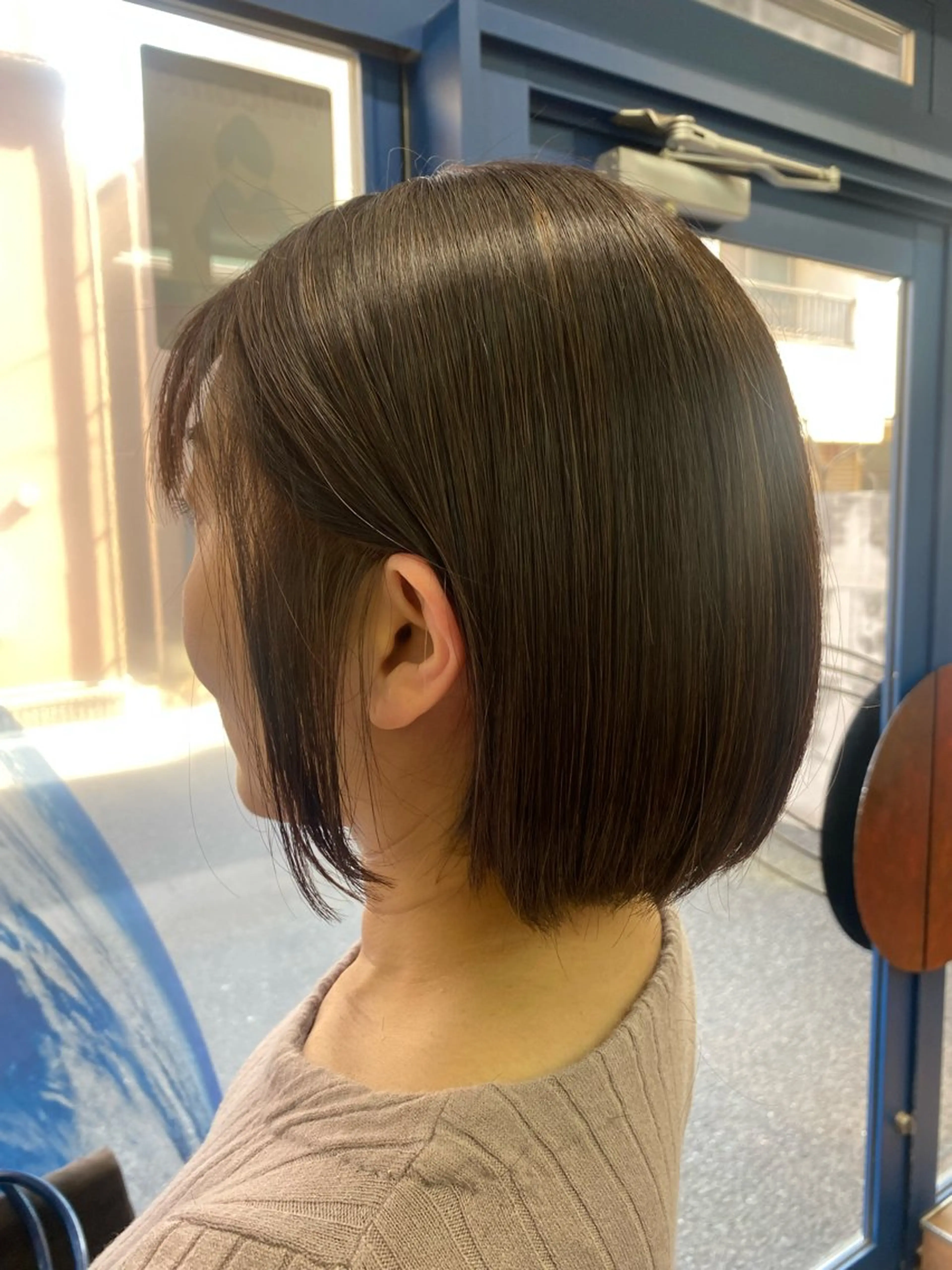 ショート 染谷 れなのヘアスタイル