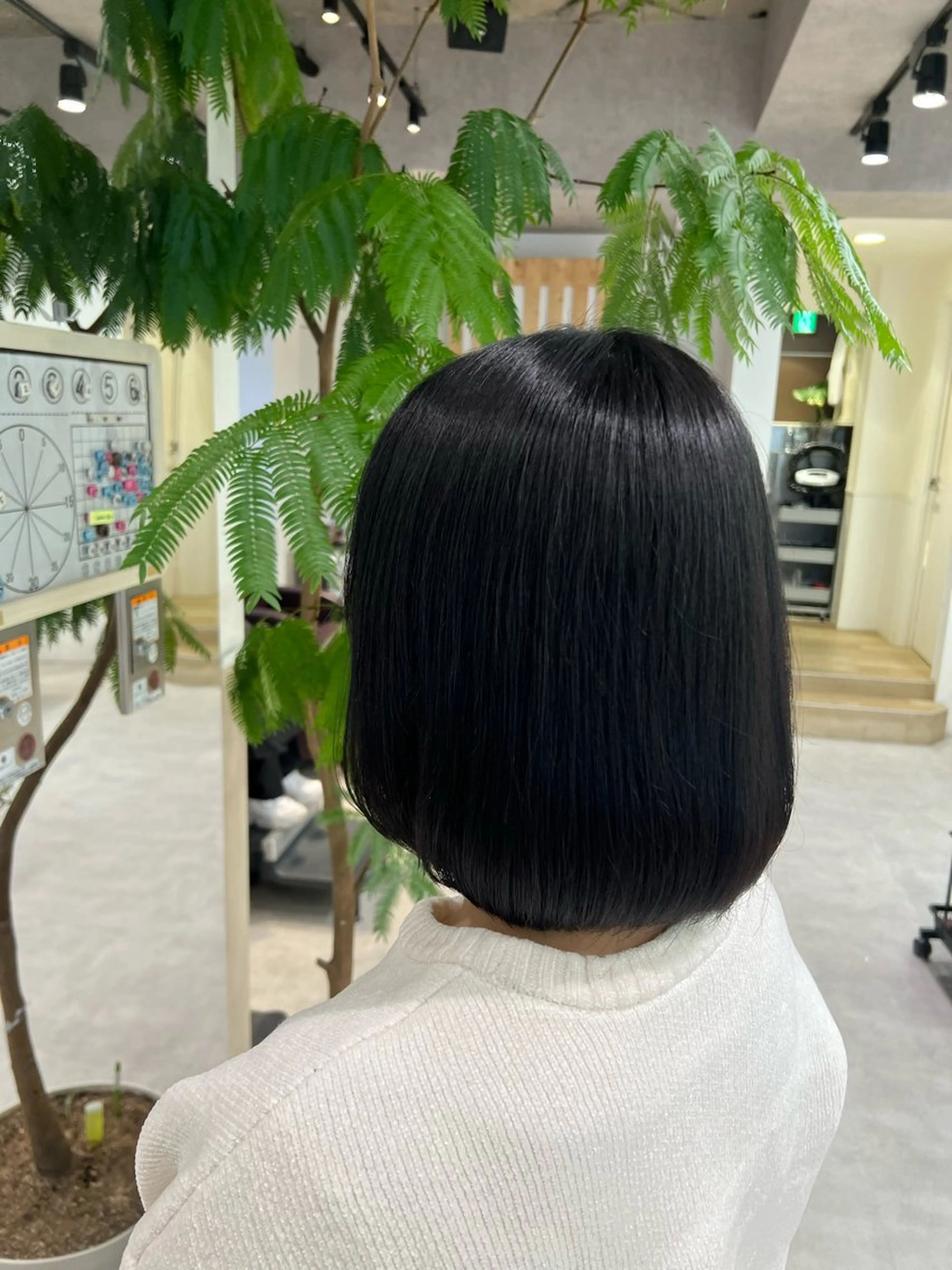 カラー ヘアカラー トリートメント 晶／艶髪カラー ／トリートメントのヘアスタイル