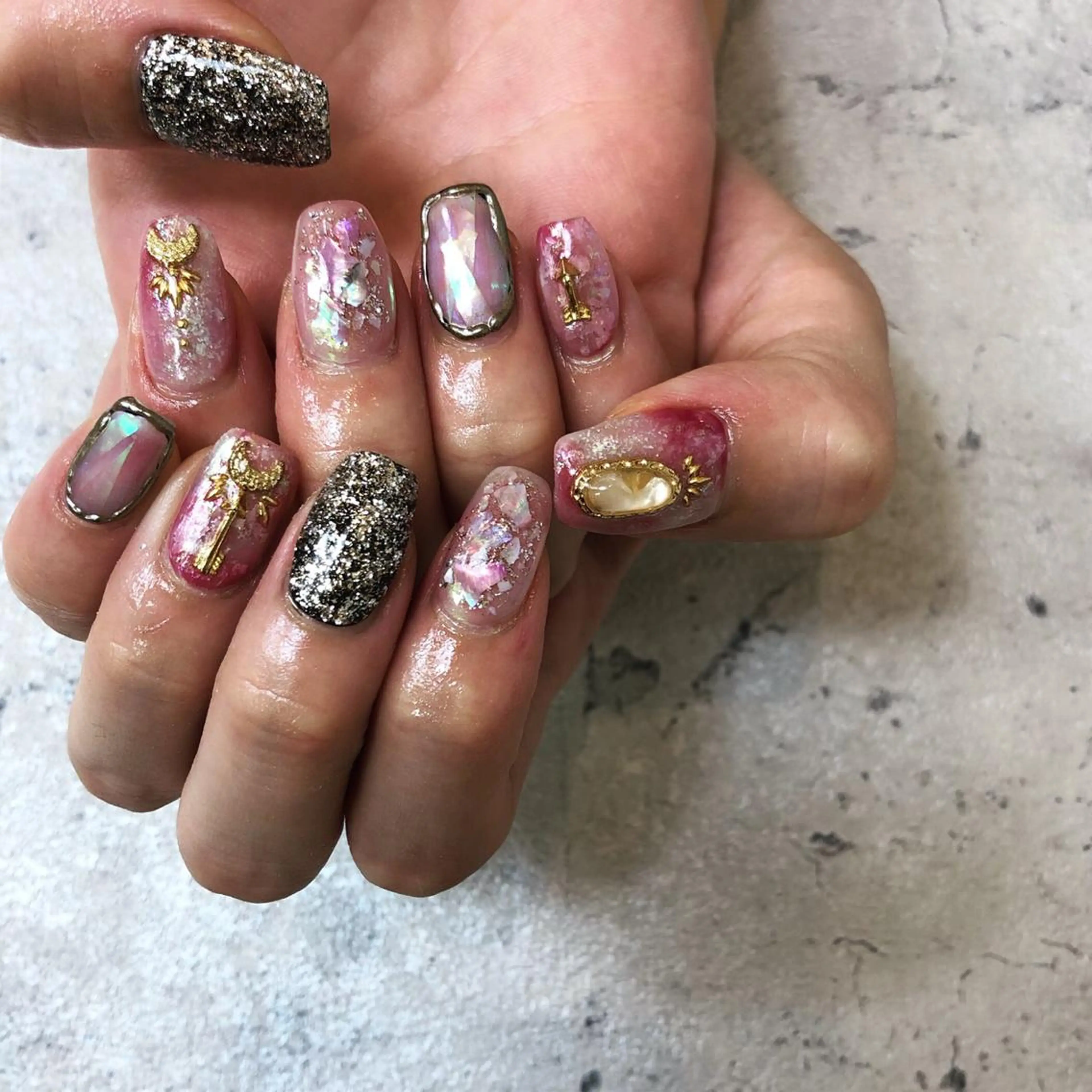 ネイル ハンドネイル umber 三茶1分のネイルデザイン