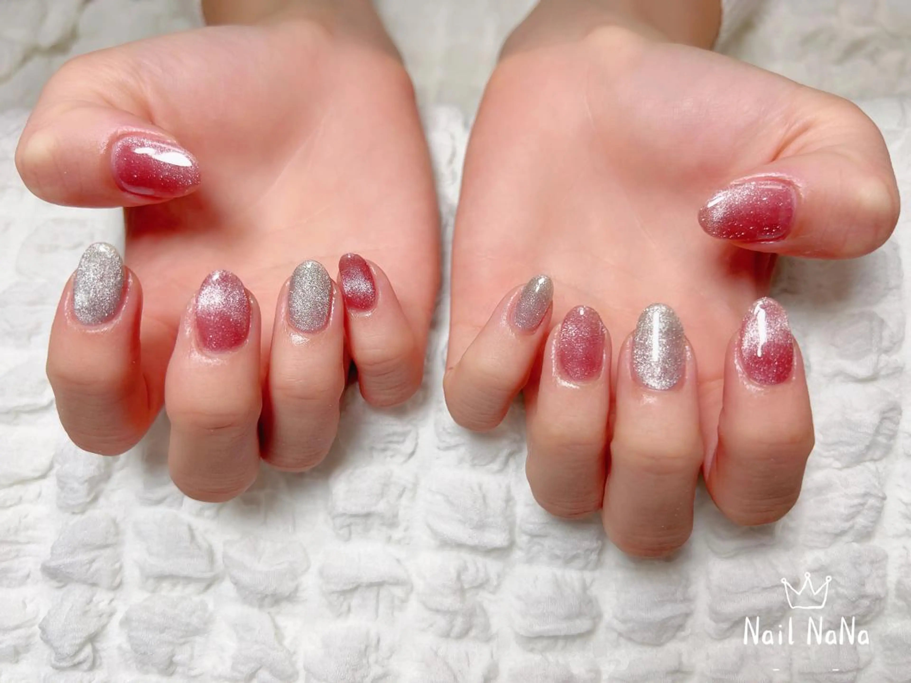 ミディアム カラー ネイル Nail NaNaのネイルデザイン