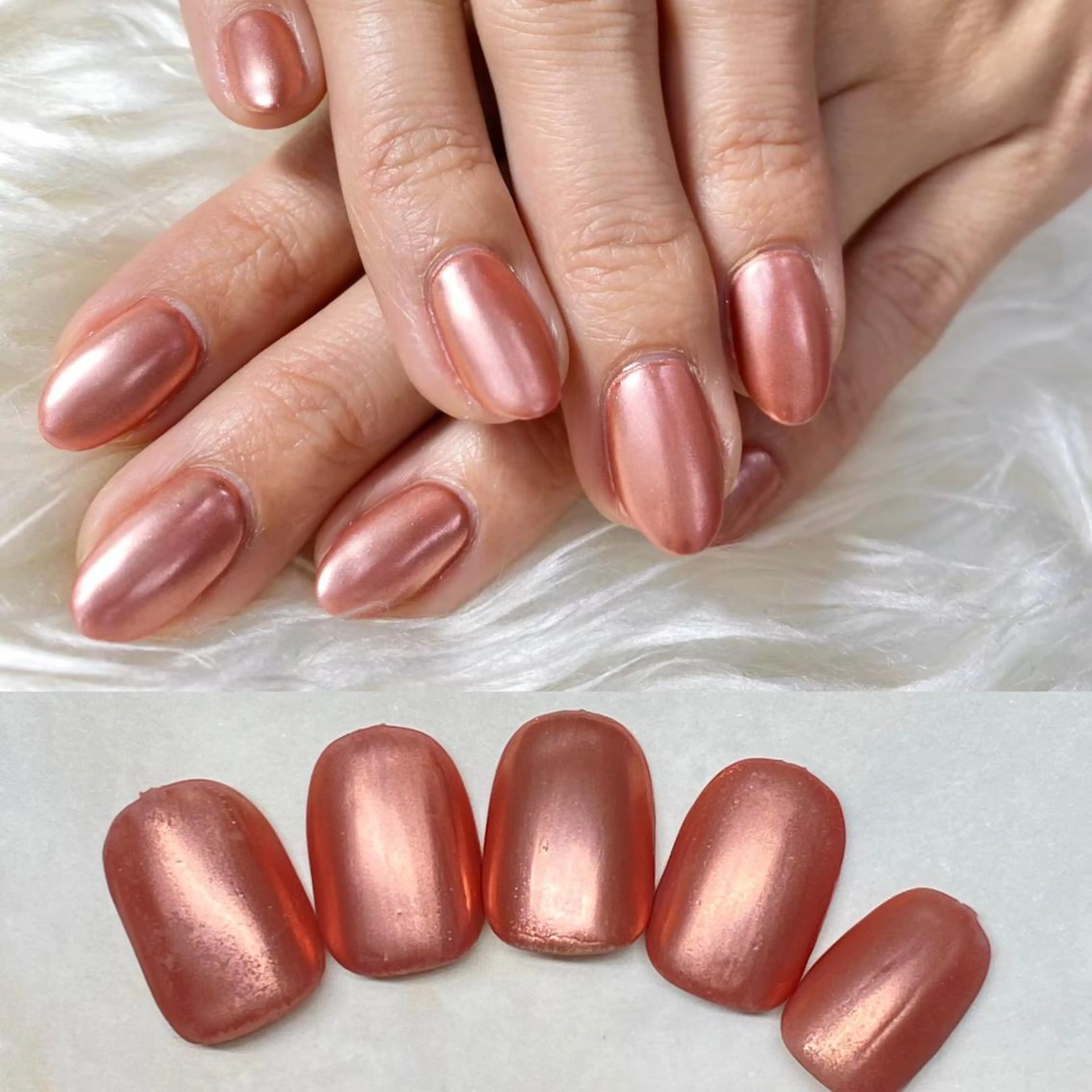 ネイル マットネイル ミラーネイル Nail&eye Belire 新宿のネイルデザイン