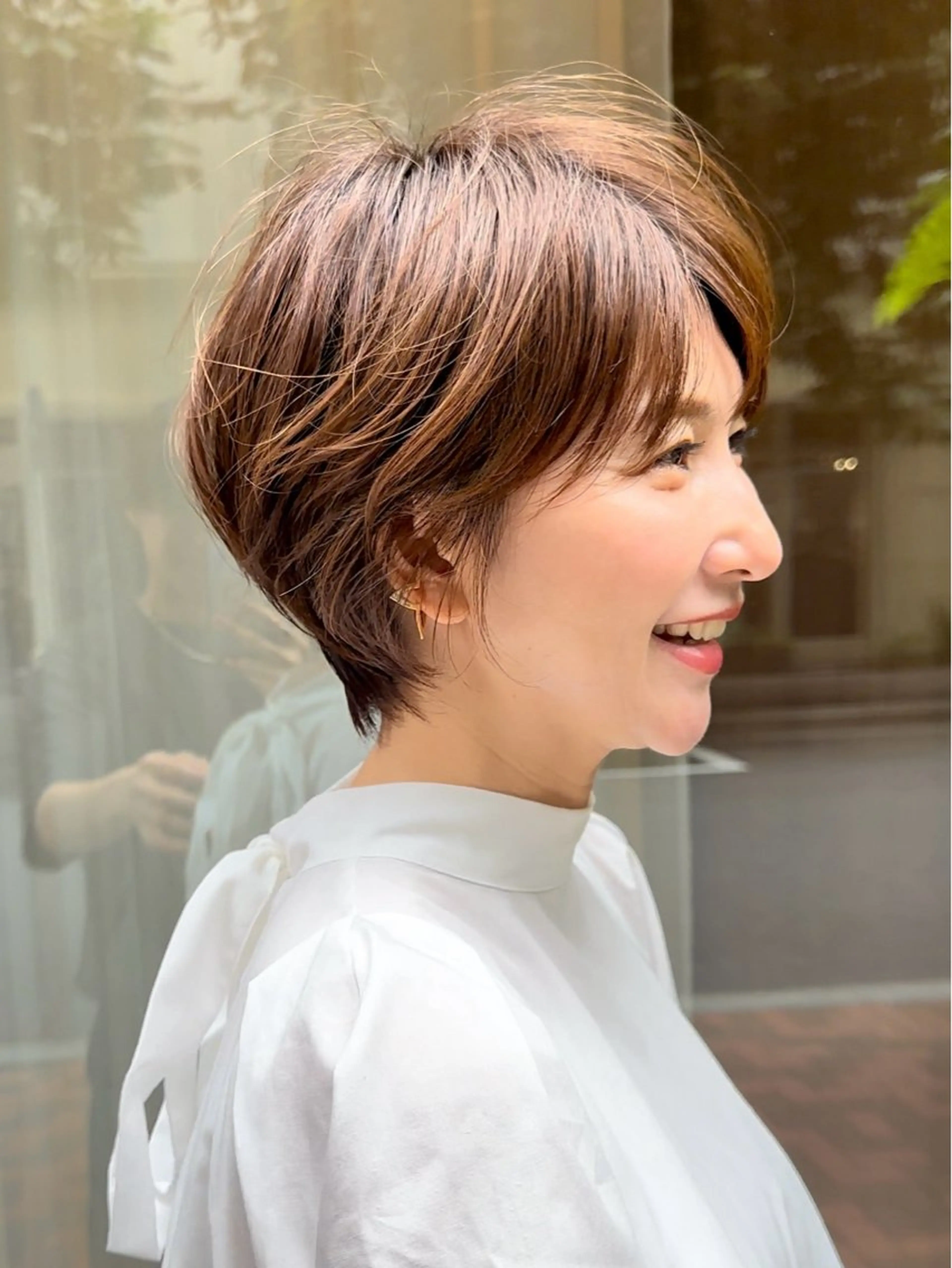 ショート 🌈銀座、ボブ ショート🌈にっしーのヘアスタイル