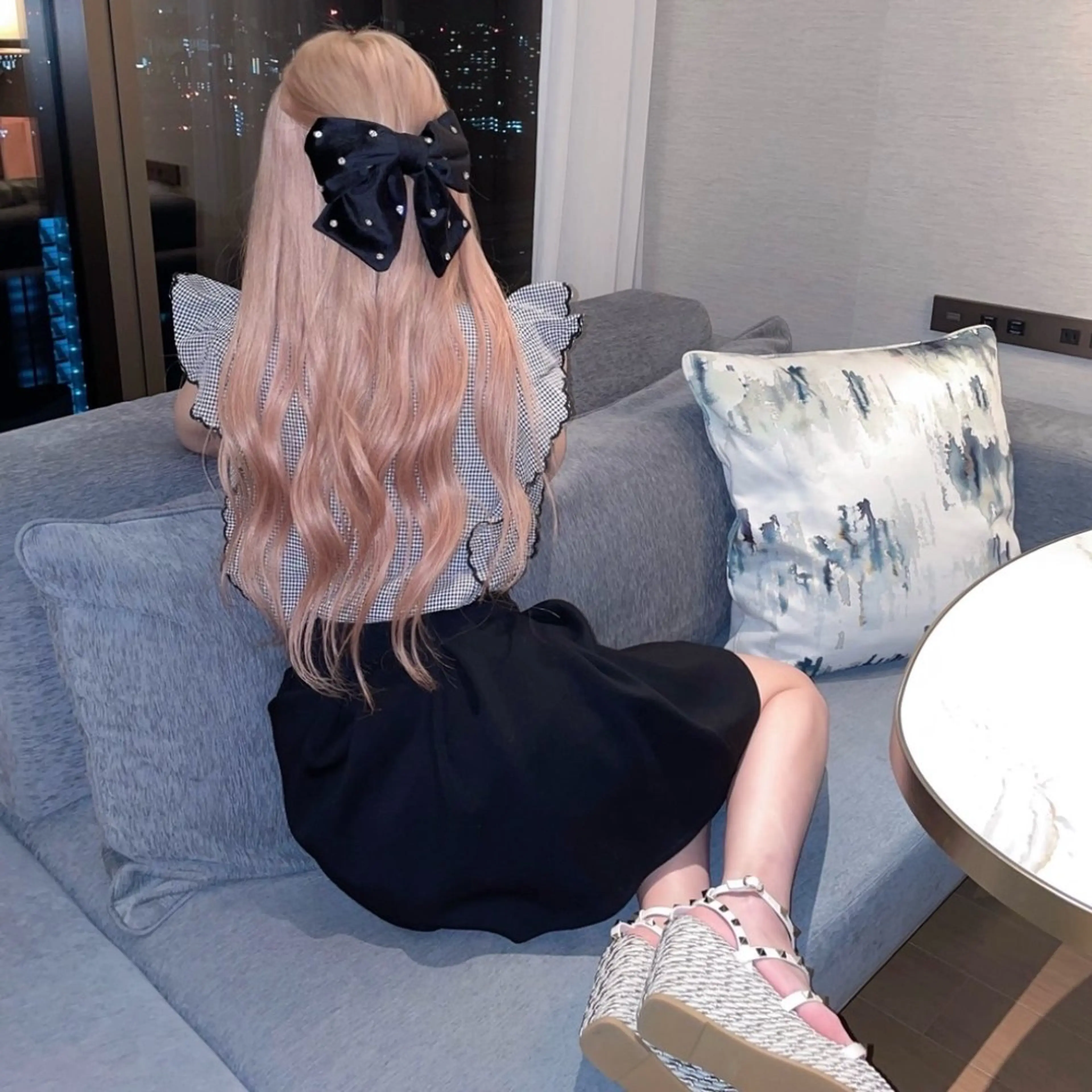 カラー ヘアカラー トリートメント ハイトーン✨艶髪💘 💘 AYANO💘のヘアスタイル