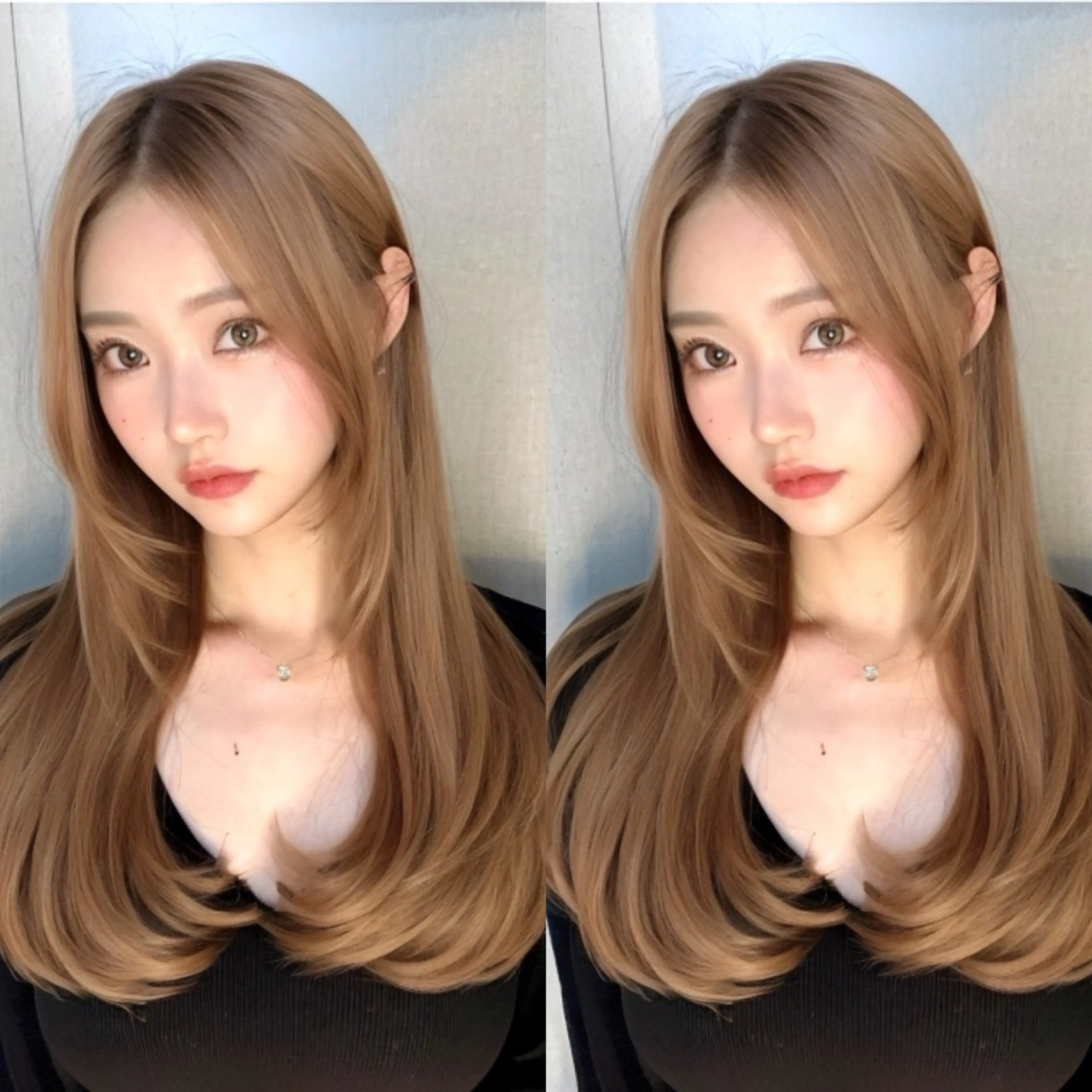 ミディアム カット ヘアカラー トリートメント 🫧新宿 髪質改善 /サスケ🫧のヘアスタイル