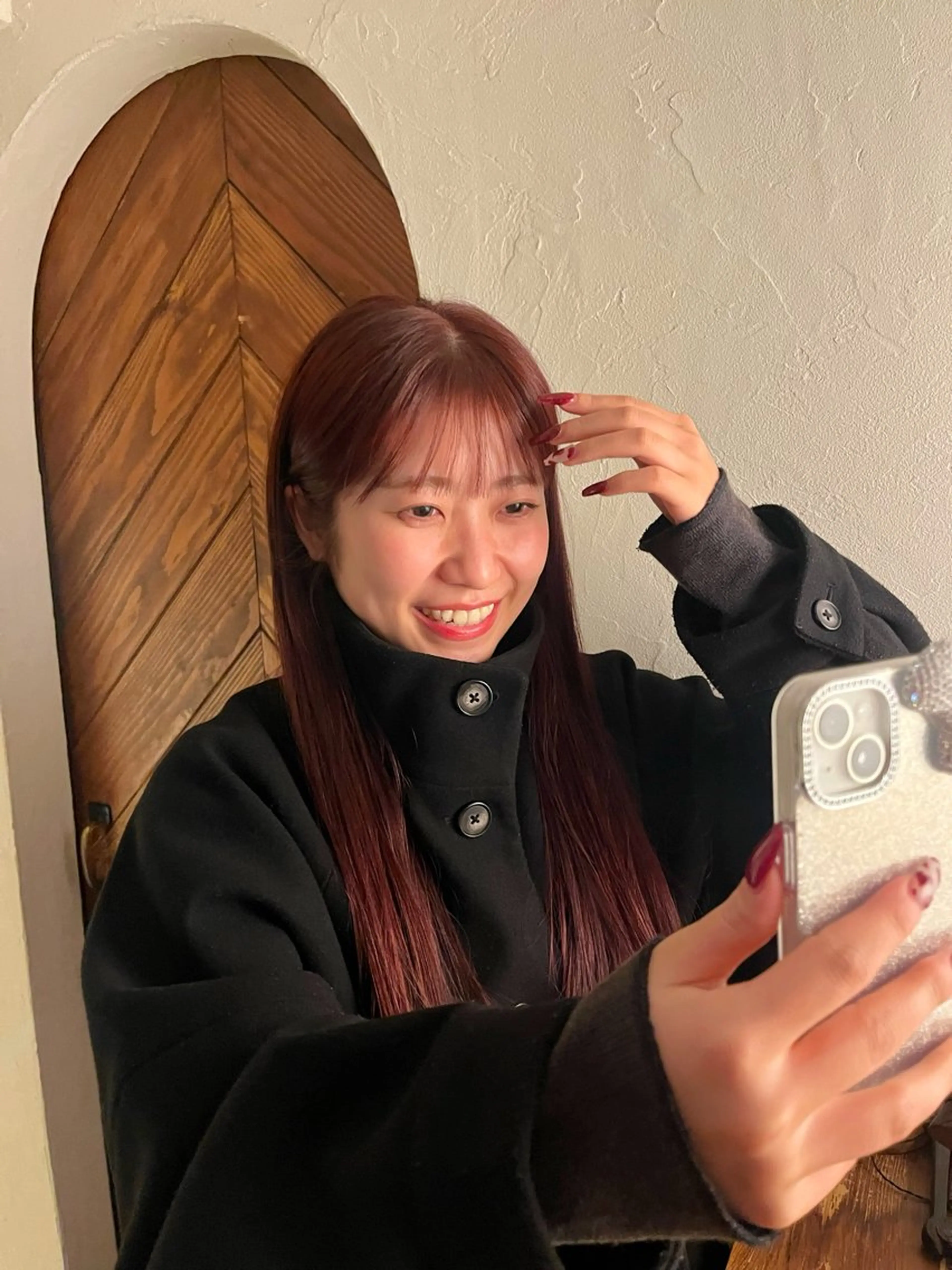 ロング カラー 加藤好/カットモデル /暖色カラー🍒🧡のヘアスタイル