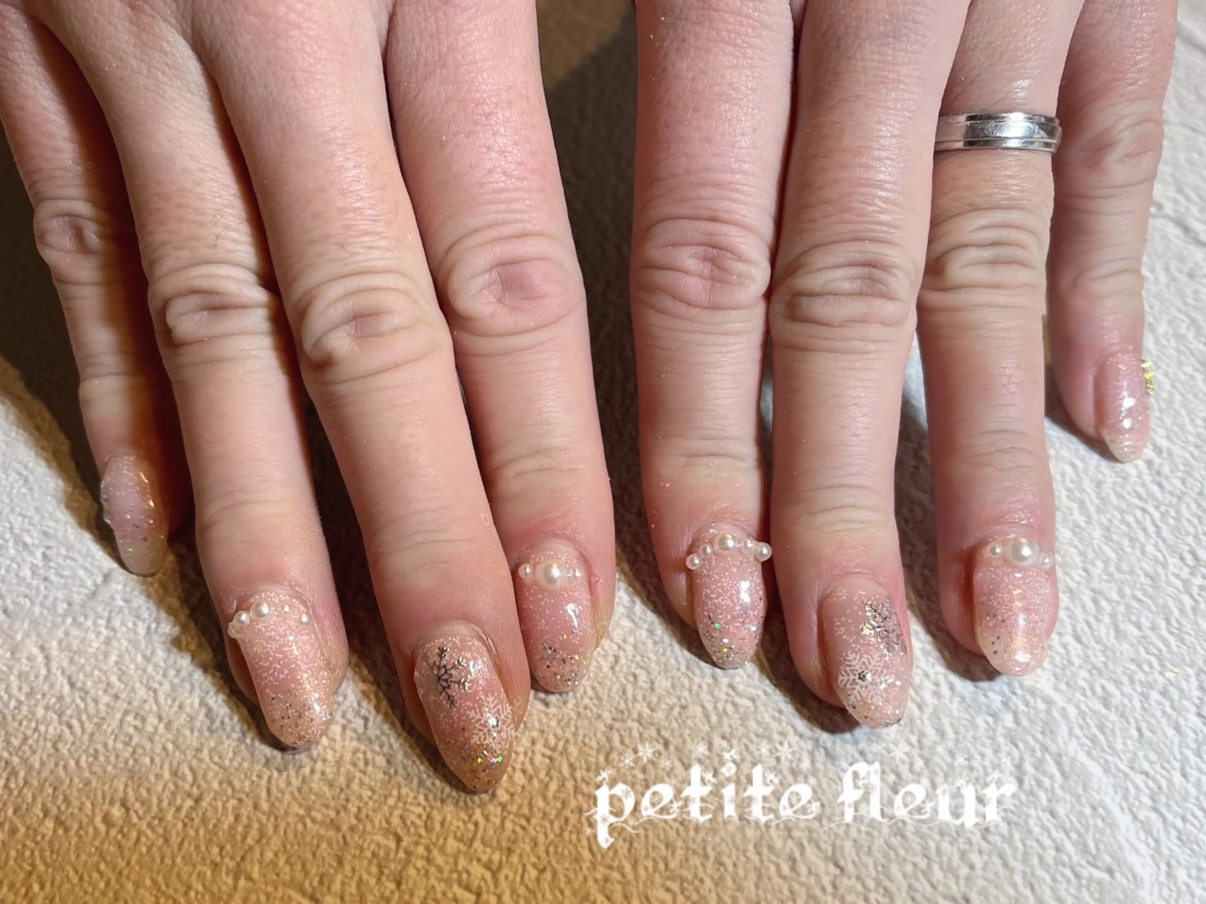 ネイル ハンドネイル ビューティーサロン プチフルールのネイルデザイン