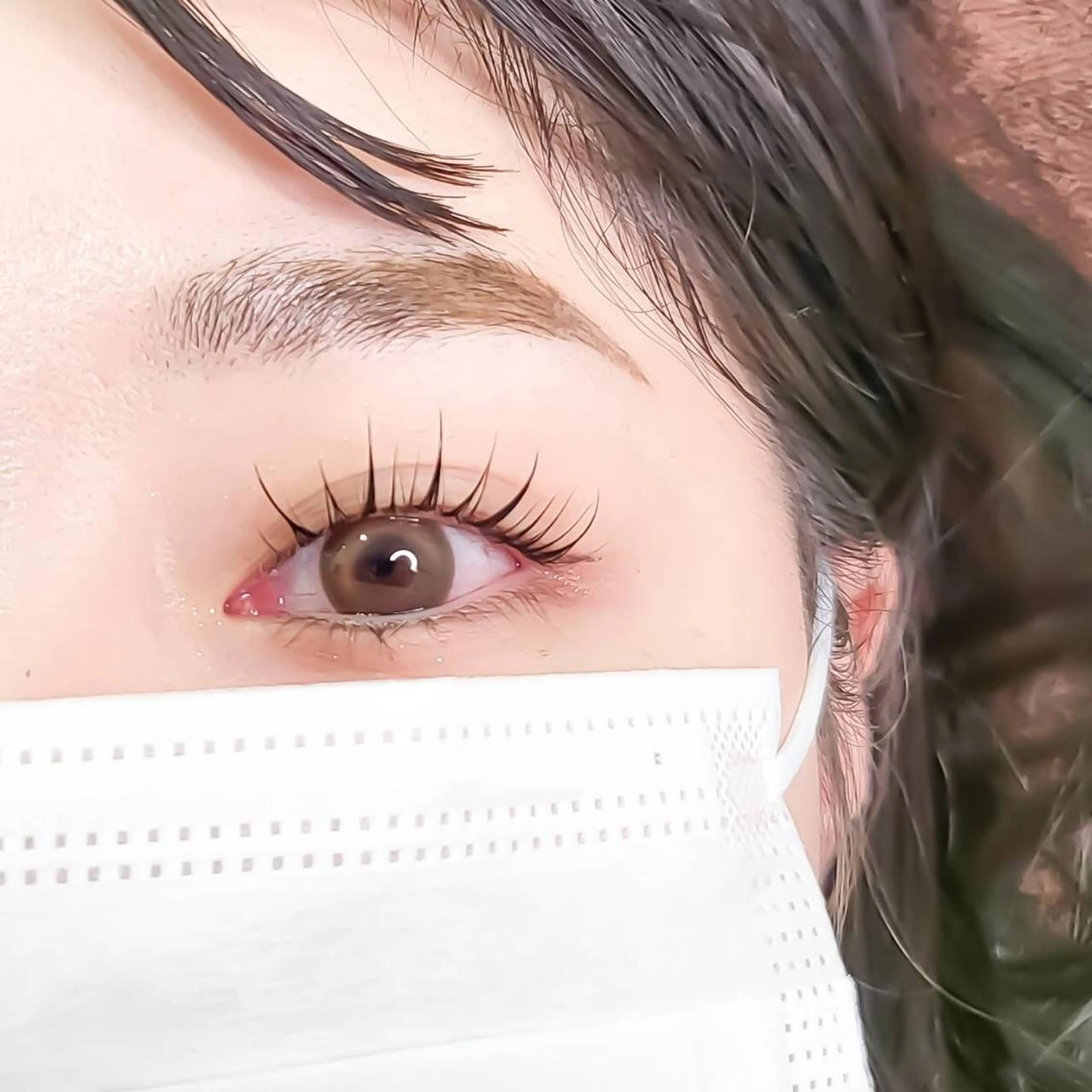 マツエク・マツパ 束感まつ毛 まつげパーマ 一重×まつ毛パーマ アイラッシュサロン N(エヌ)のマツエク・マツパデザイン