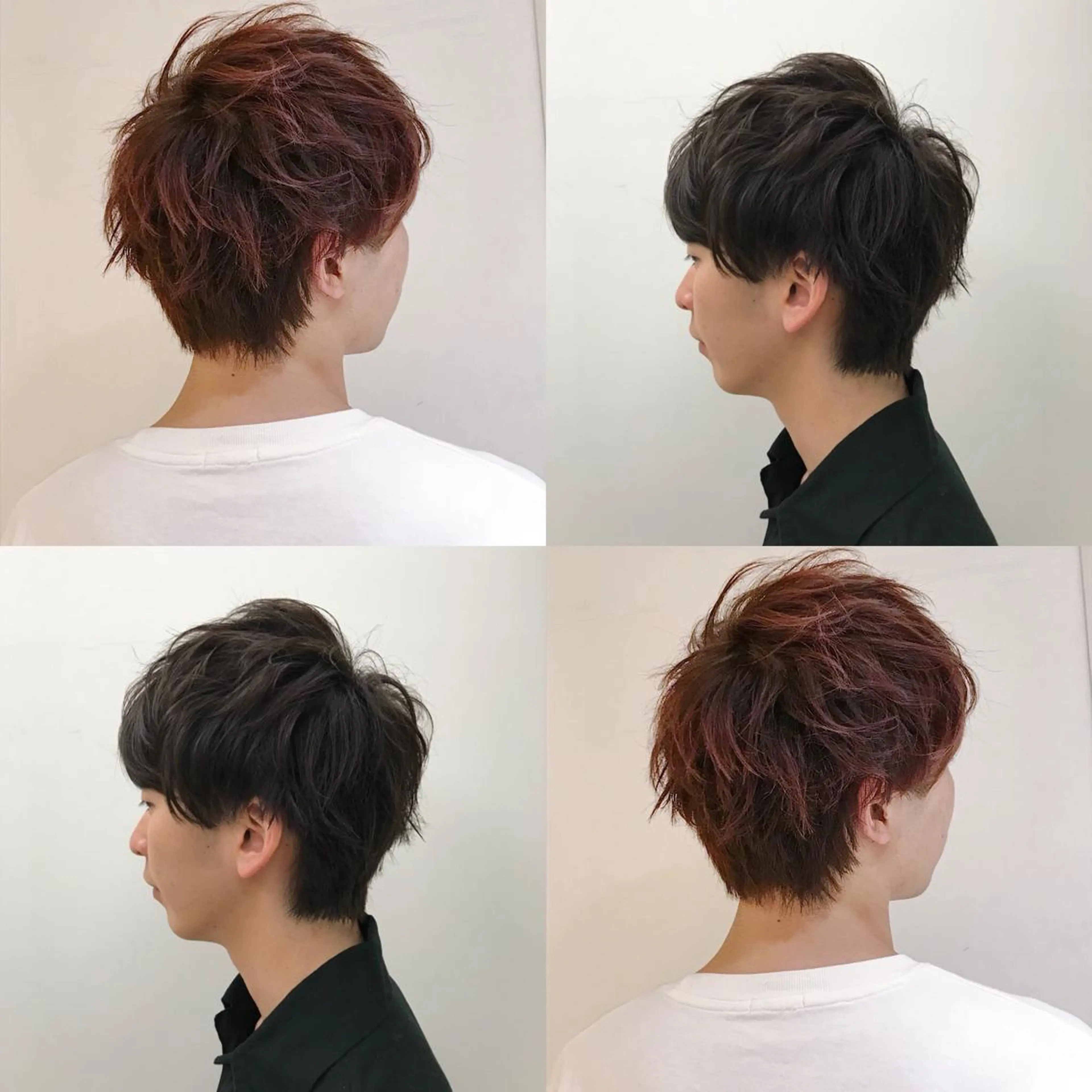 ショート メンズ ブリーチカラー/ 岩破瑞希のヘアスタイル