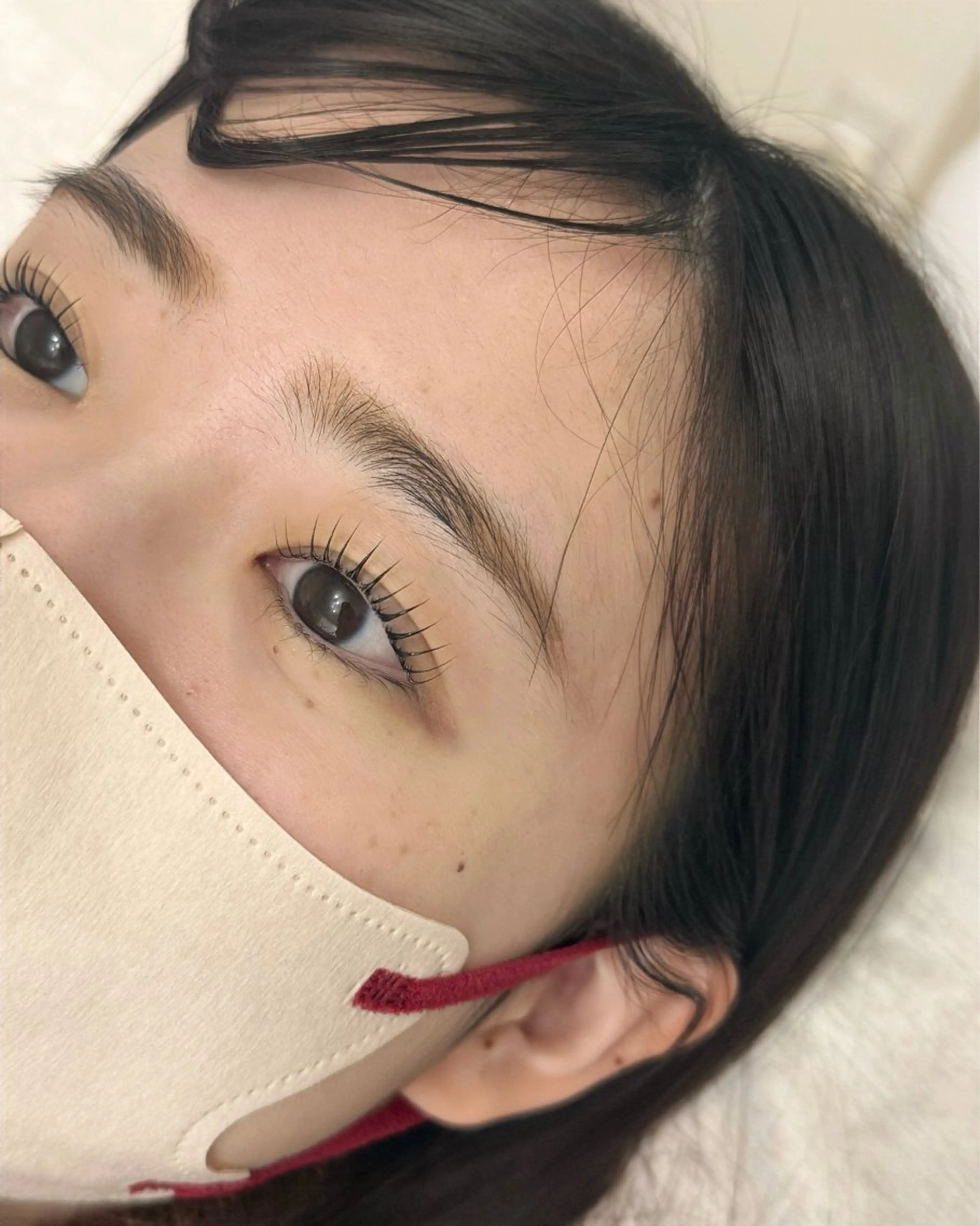 マツエク・マツパ パリジェンヌラッシュリフト マツパ Le'a PRIVATE SALON所属・佐藤 かおりのマツエク・マツパデザイン