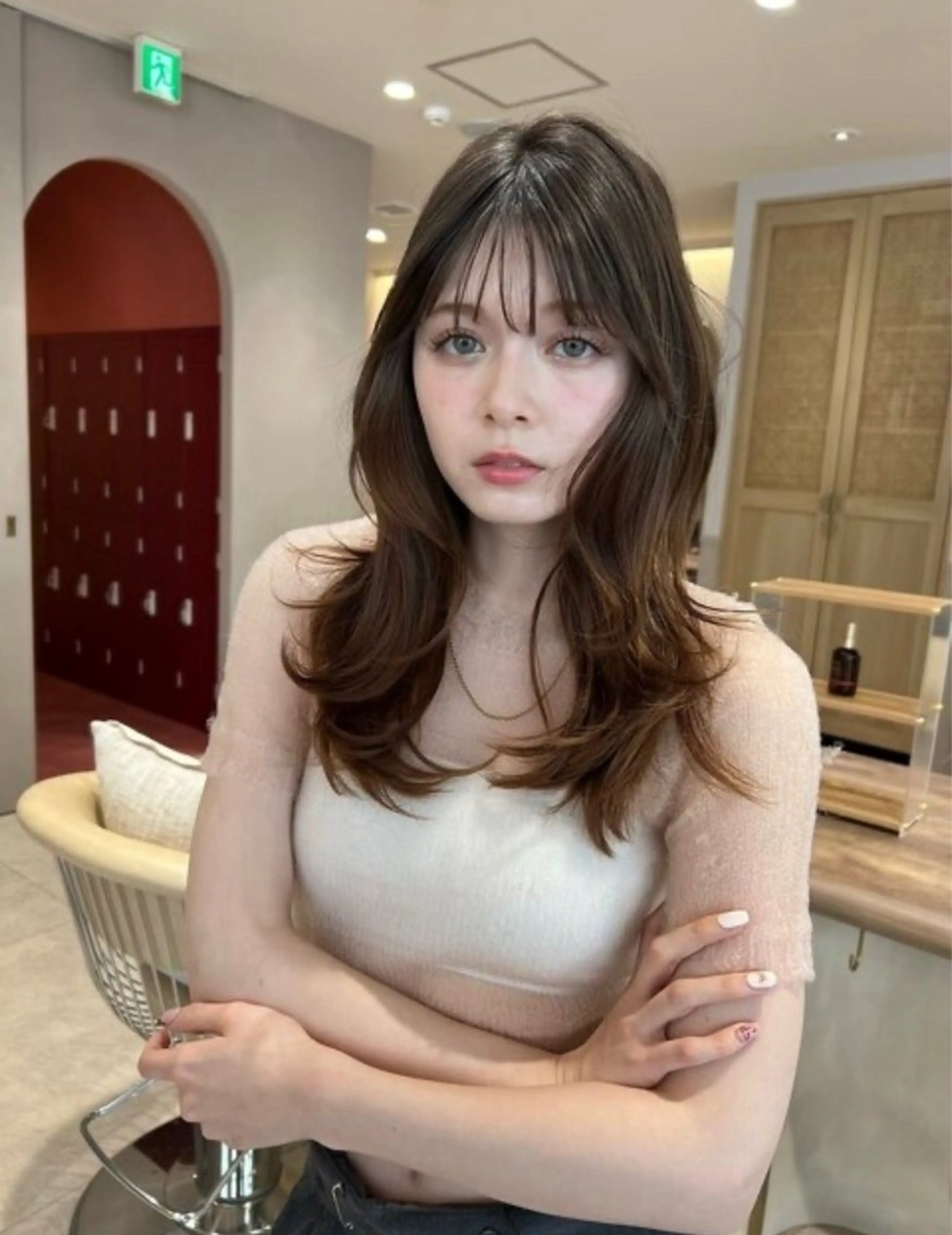 カラー 🍒HARUKA🍒 髪質改善/艶髪/韓国のヘアスタイル