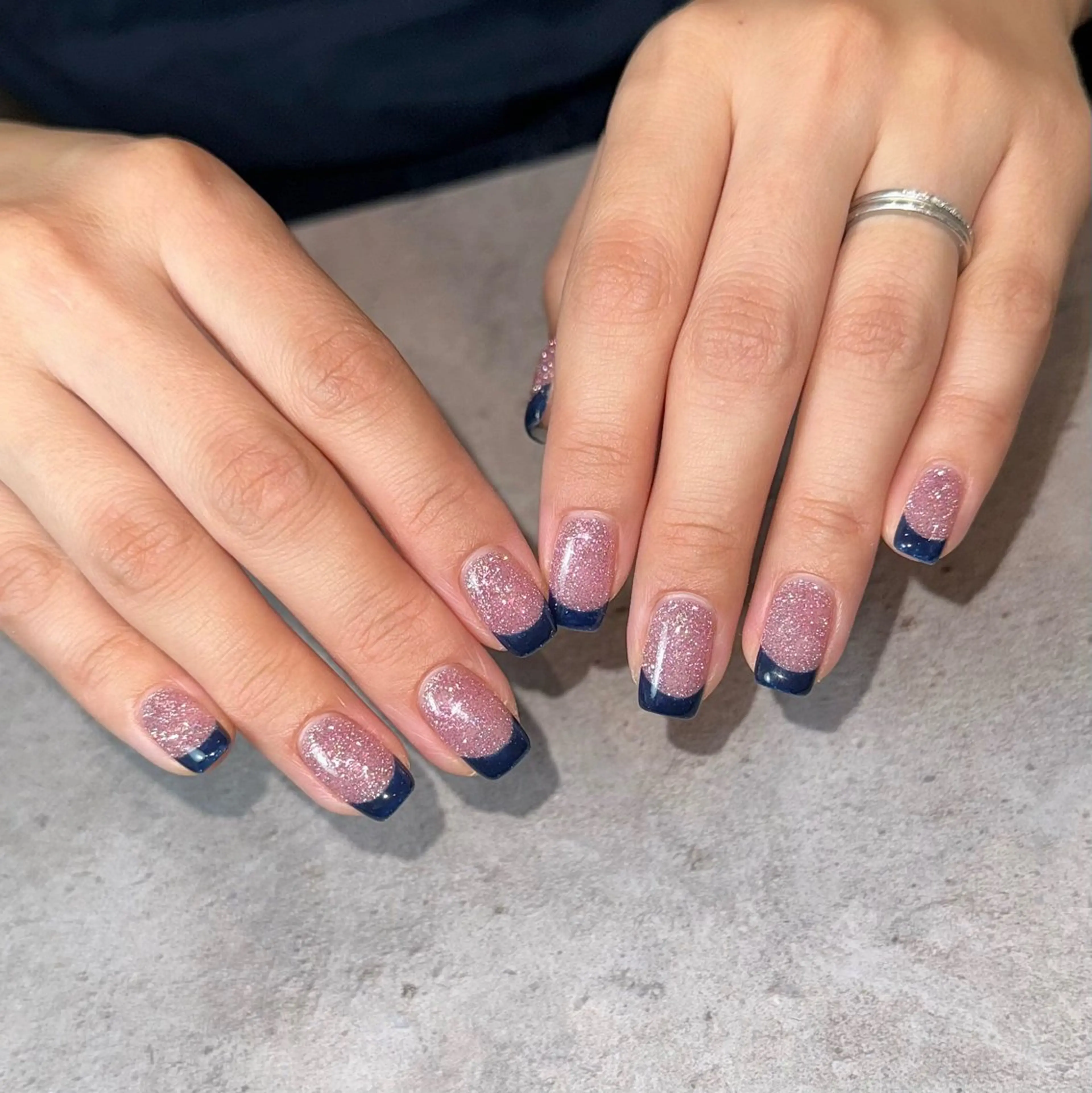 ネイル フラッシュネイル フレンチネイル yate' narumiのネイルデザイン