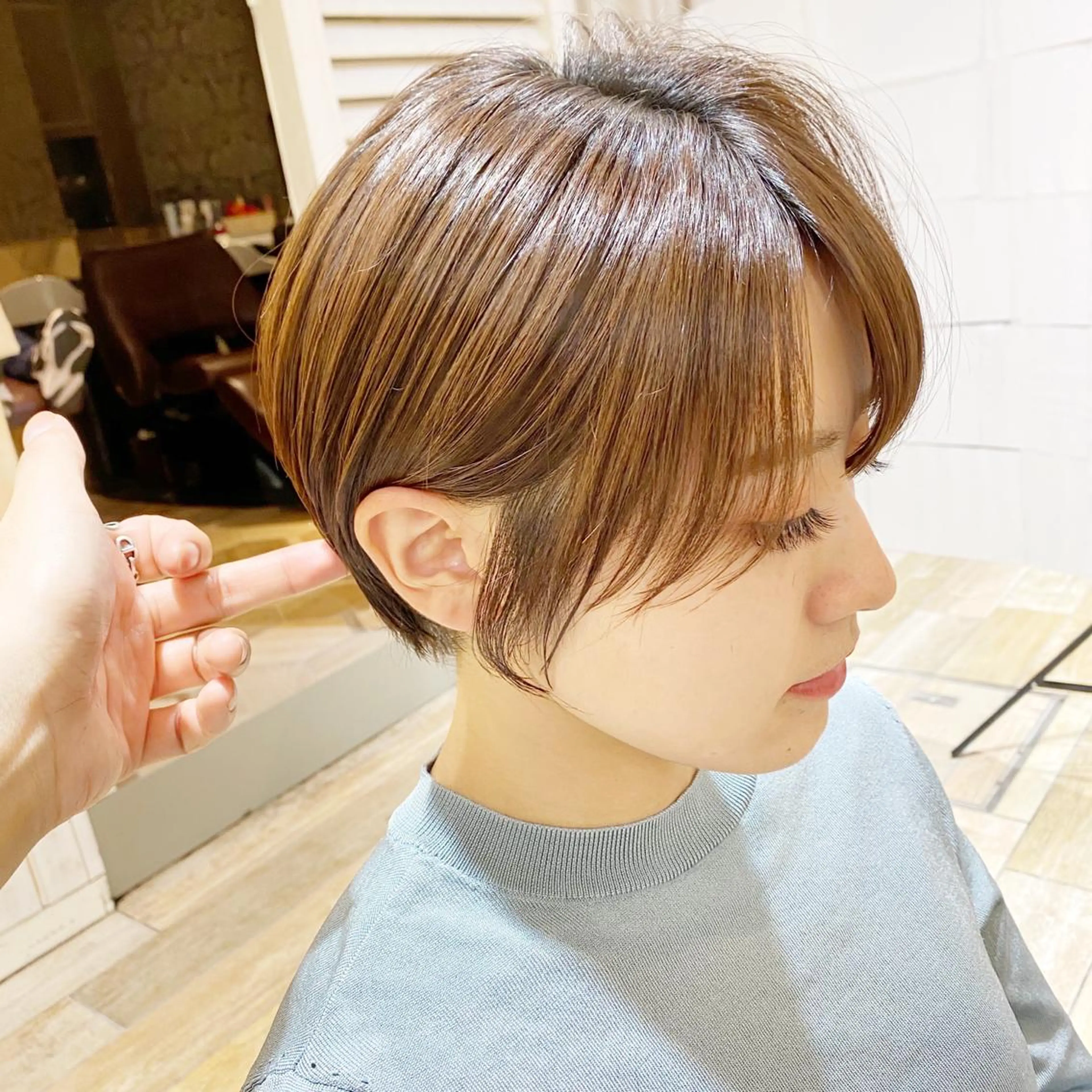 ショート ショートヘア パーソナルカラー骨格 顔タイプ 小幡のその他イメージ