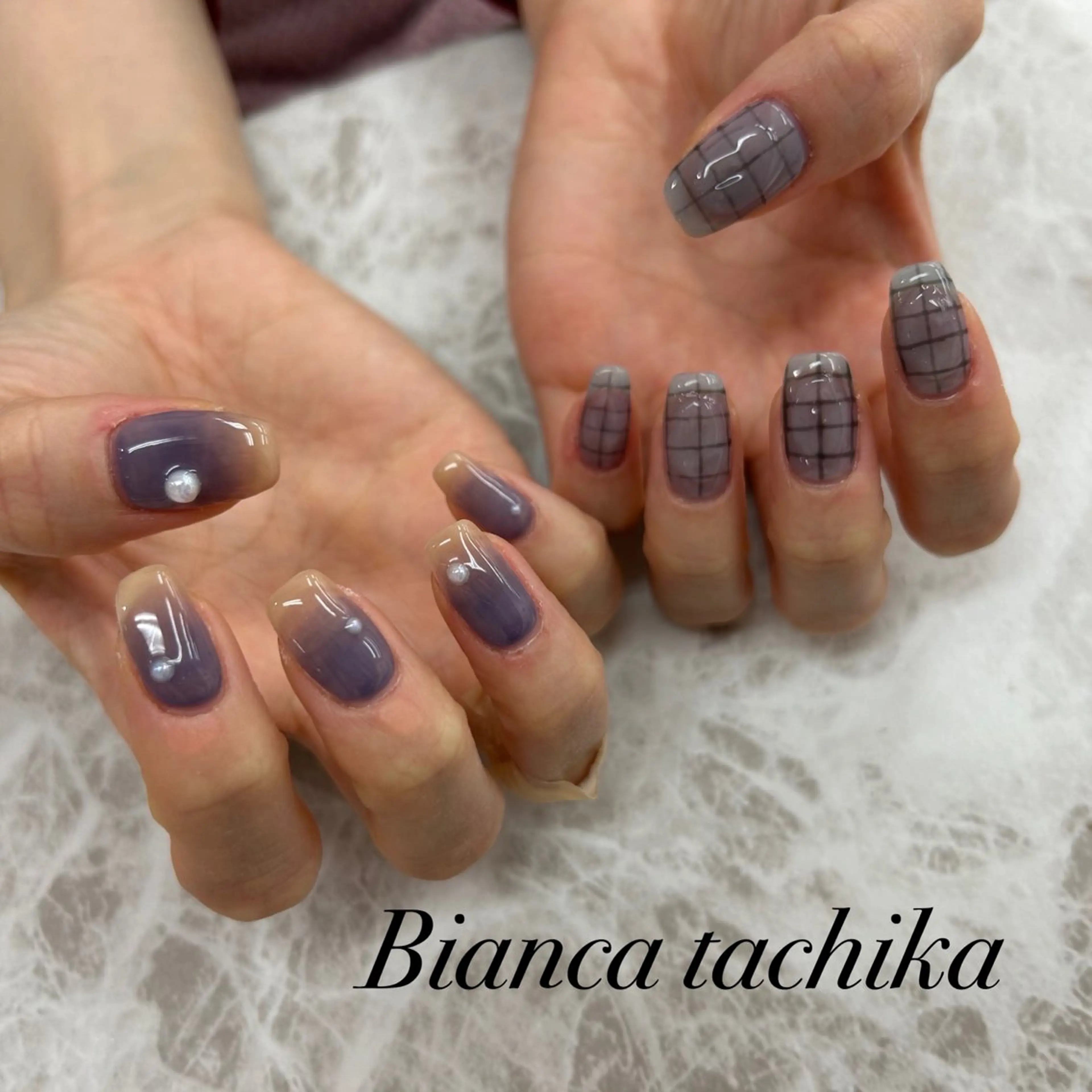 ネイル ハンドネイル Bianca 立川店 小川のネイルデザイン