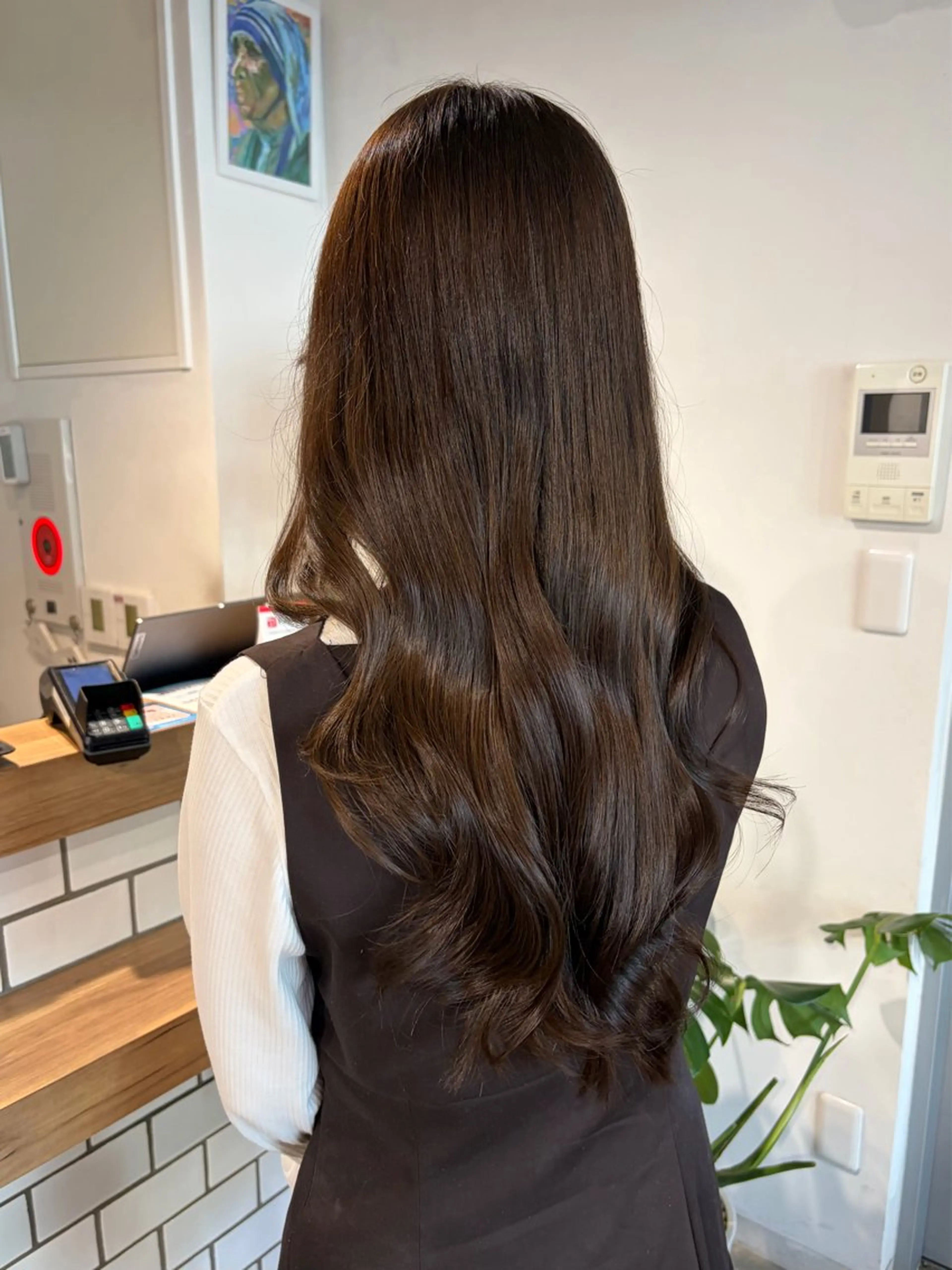 カラー ベージュカラー ブラウンカラー ブラウンベージュ 髪質改善 カット ヘアカラー トリートメント 髪質改善カラー× レイヤー/rinaのヘアスタイル