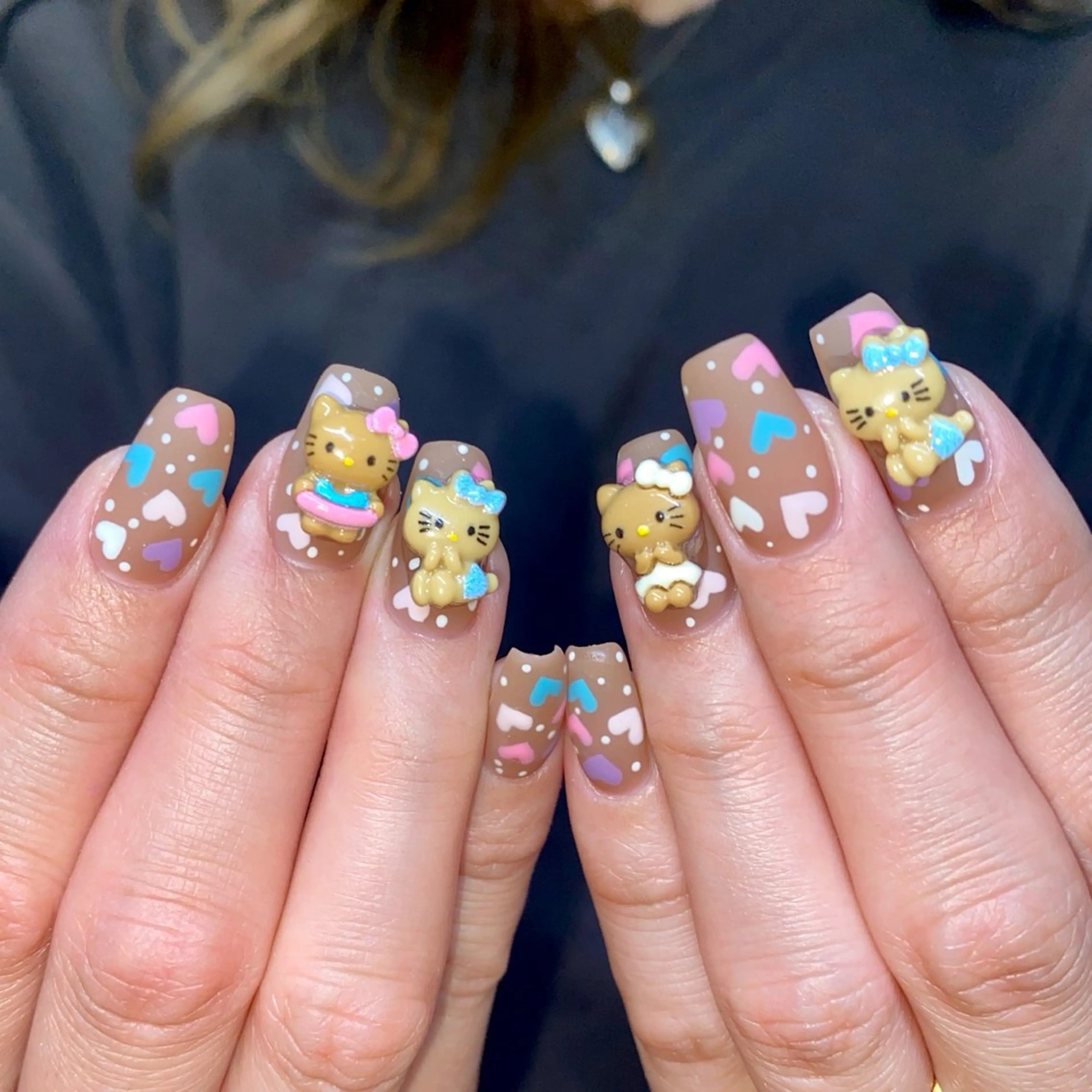 ネイル ハンドネイル ハンドケア 🎀NAIL🎀 AI🪄︎︎◝✩のネイルデザイン