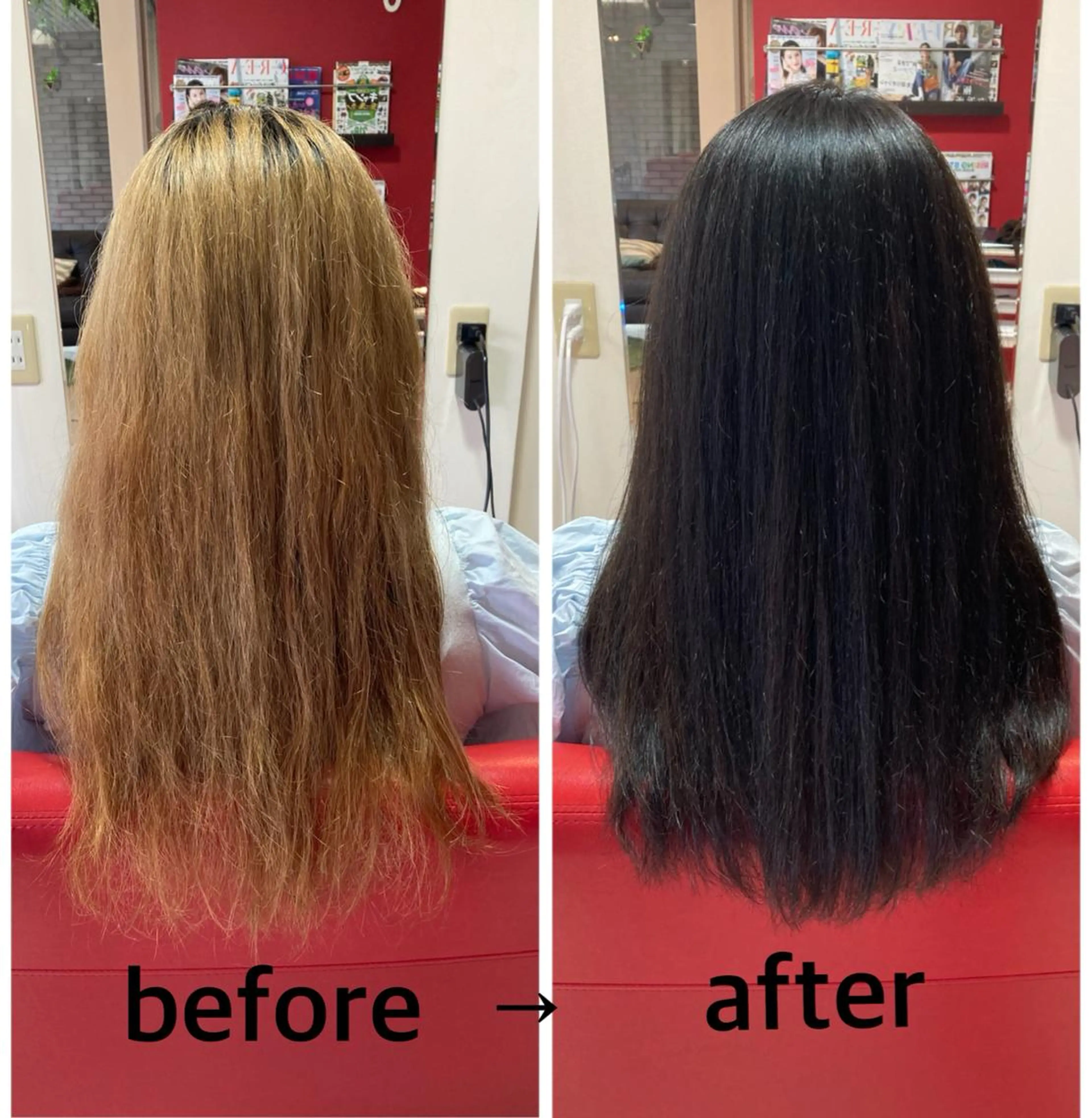 セミロング ルーチェ【luce】ヘアリゾート宝塚歌劇前店所属・岸本 友子のヘアスタイル