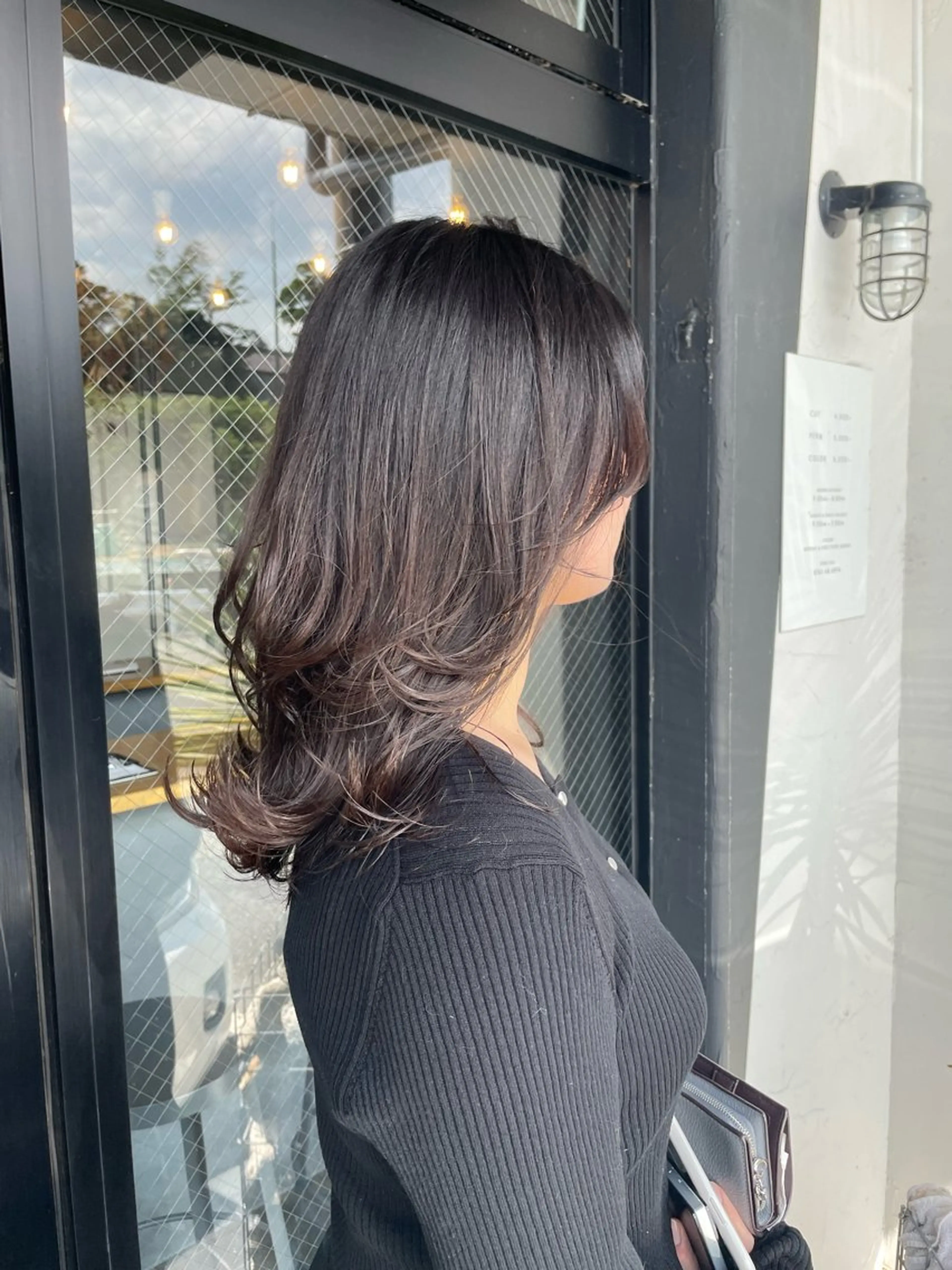 セミロング カラー くびれヘア カット ヘアカラー トリートメント CITA （シータ）所属・板井 美紗都のヘアスタイル