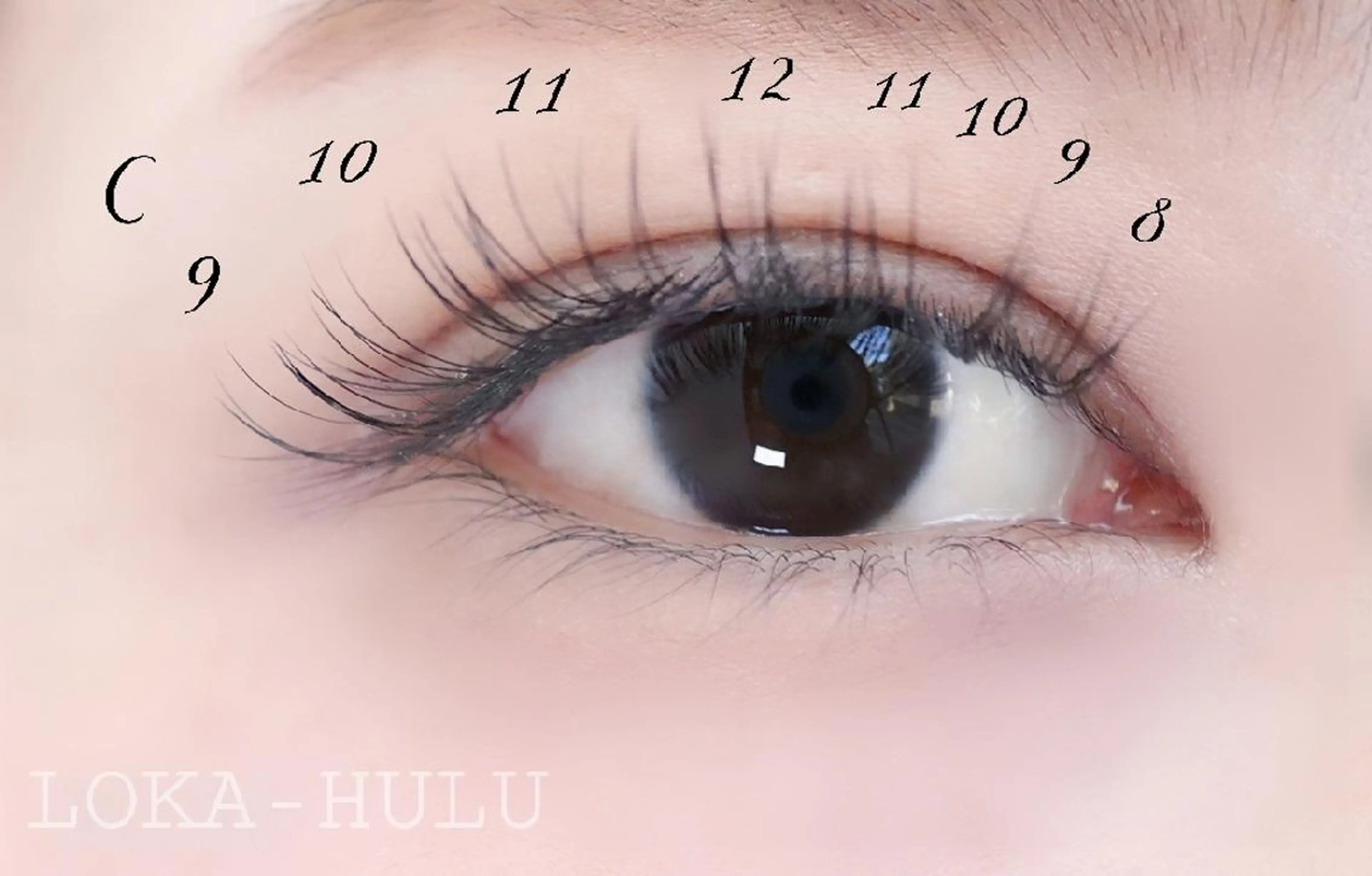 マツエク・マツパ LOKA-HULU  ロカフルのマツエク・マツパデザイン