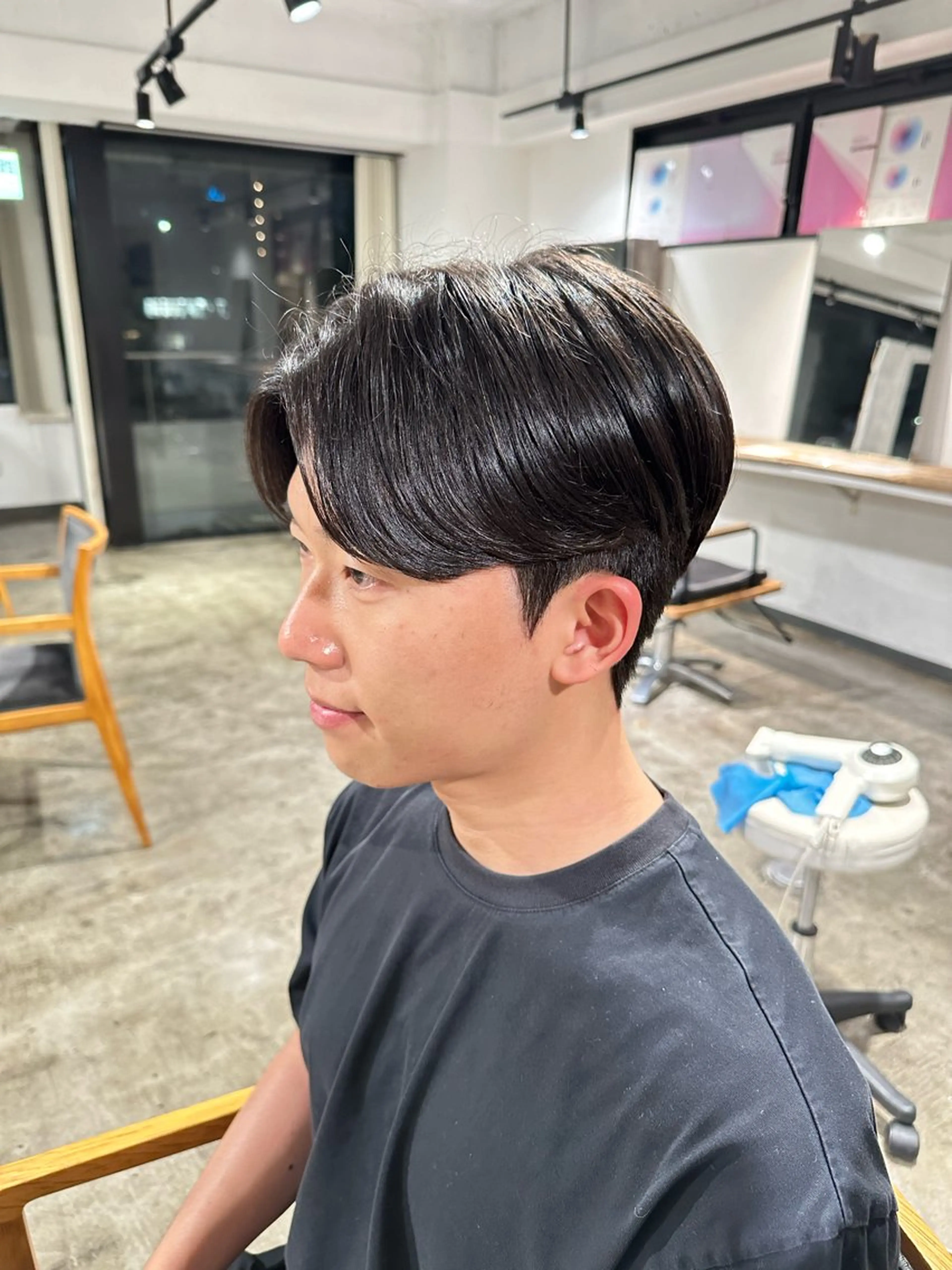 パーマ メンズ ダウンパーマ メンズ韓国風 メンズパーマ カット パーマ トリートメント 骨格補正施術/メンズ 専門美容師/YUYAのヘアスタイル