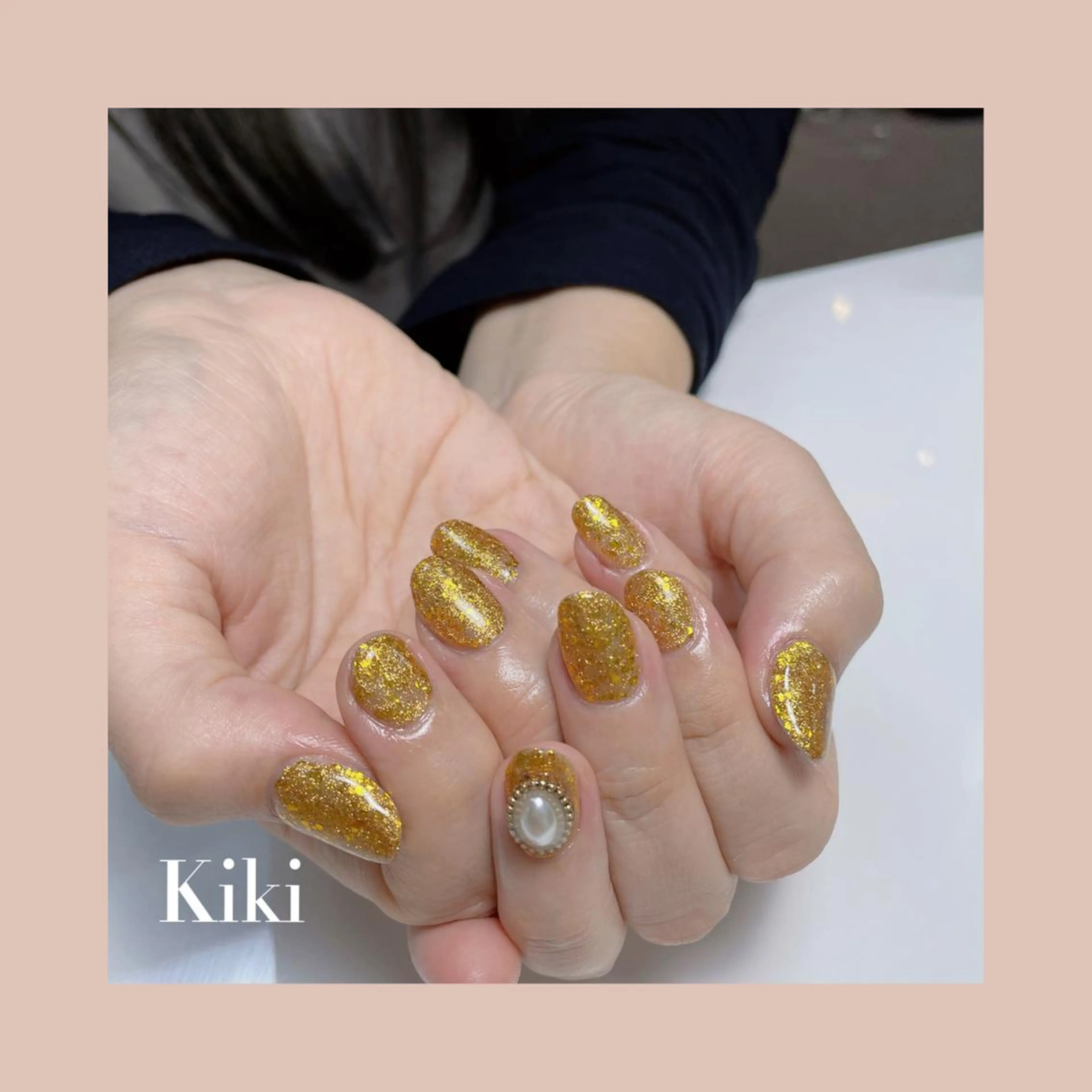 ネイル ハンドネイル ハンドケア Kiki 🪐のネイルデザイン