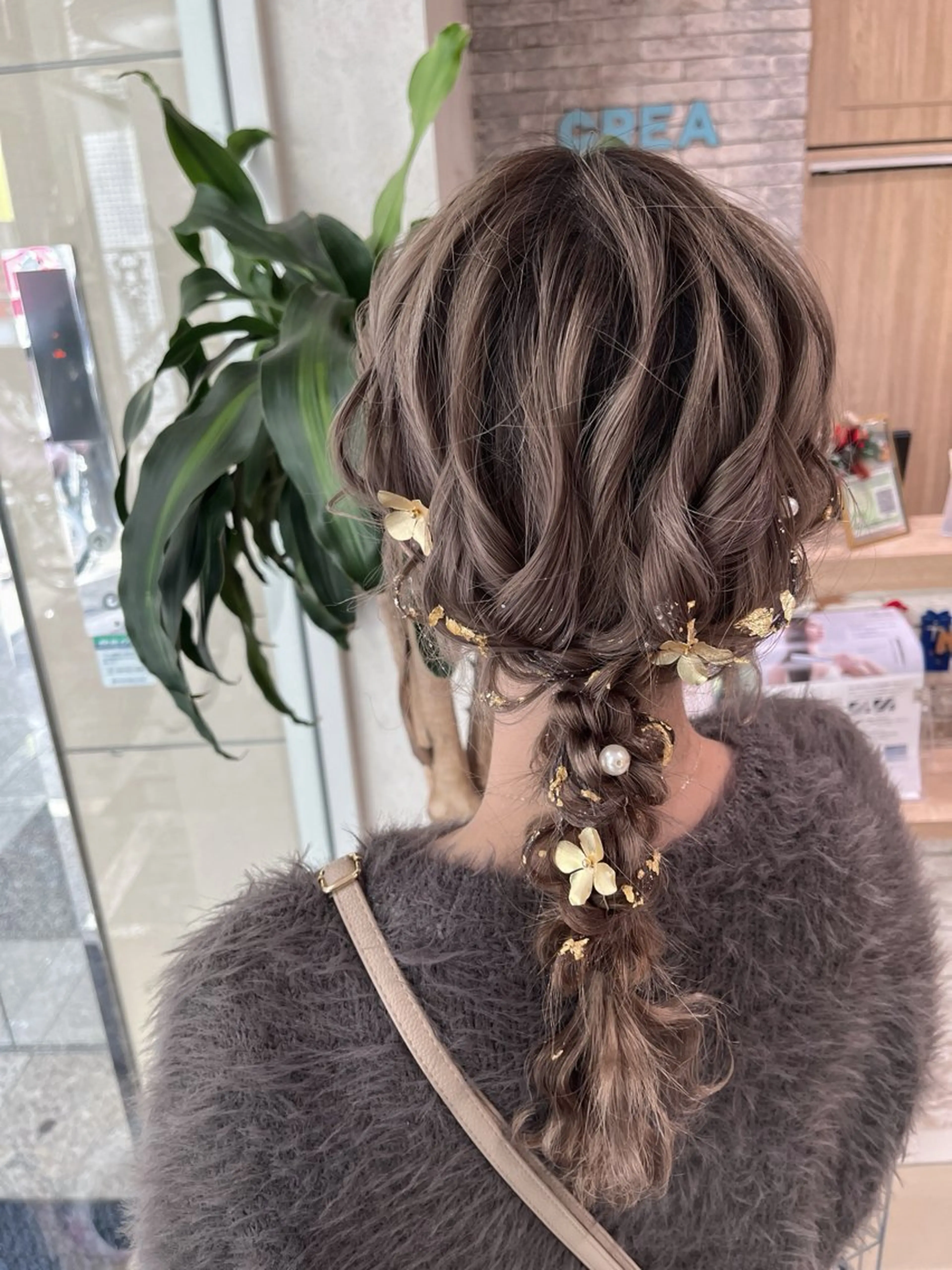 🍊 up style 🍊お呼ばれ・結婚式にの写真