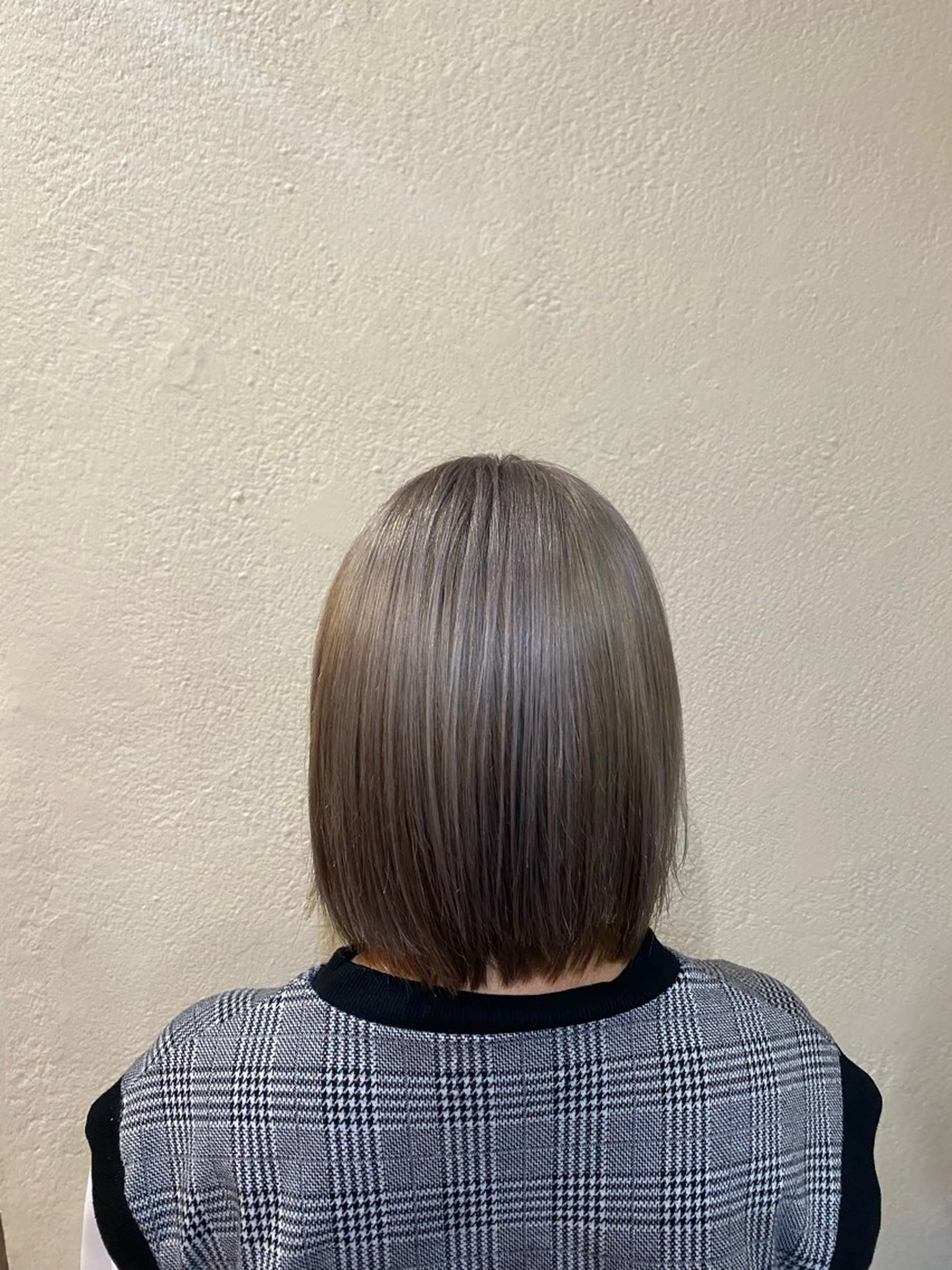 ミディアム ヘアカラー Hair & Eyelash Riche所属・肥田 夕蘭のヘアスタイル