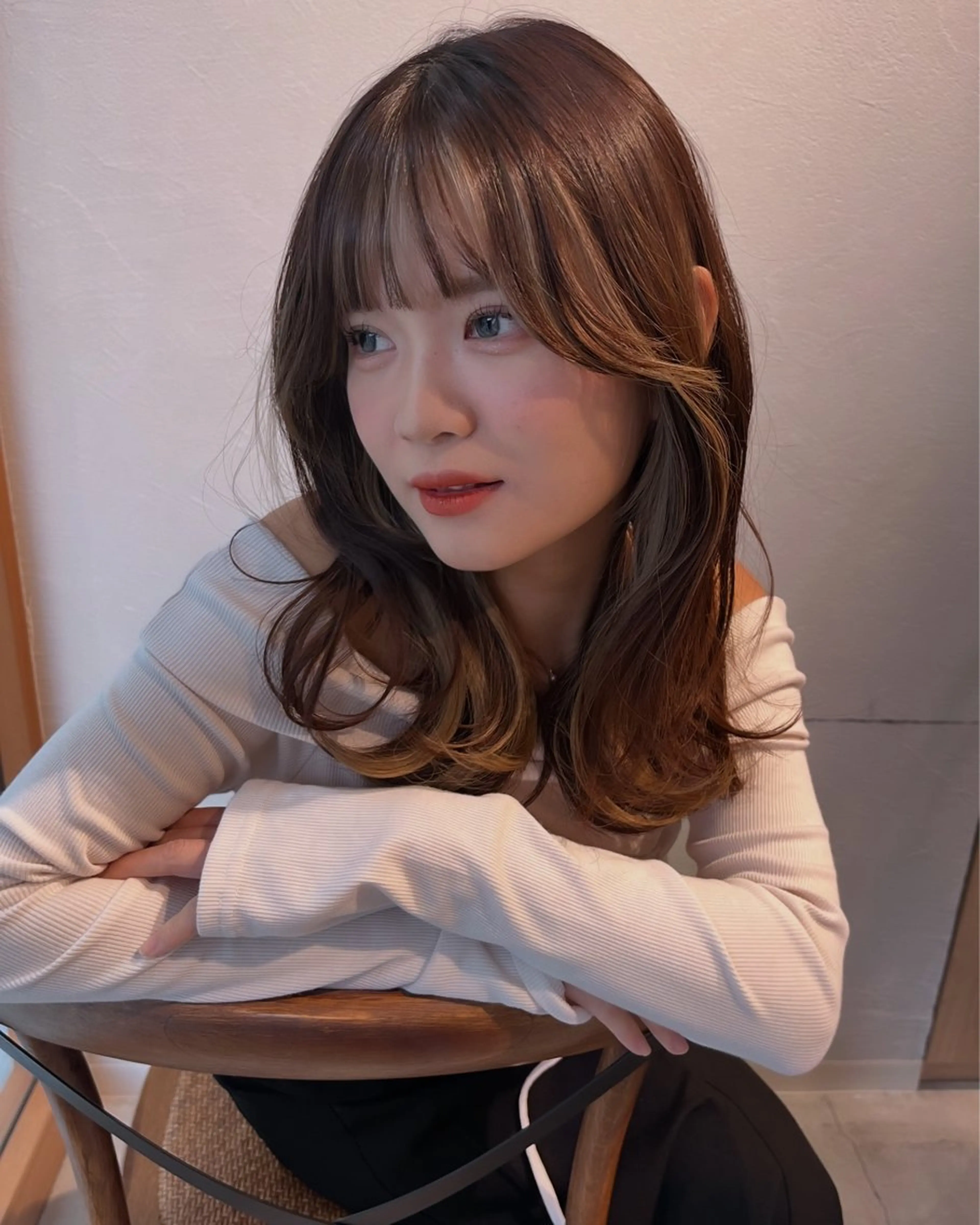 ロング カラー 透明感カラー🫧🌈 似合わせカット✂︎のヘアスタイル