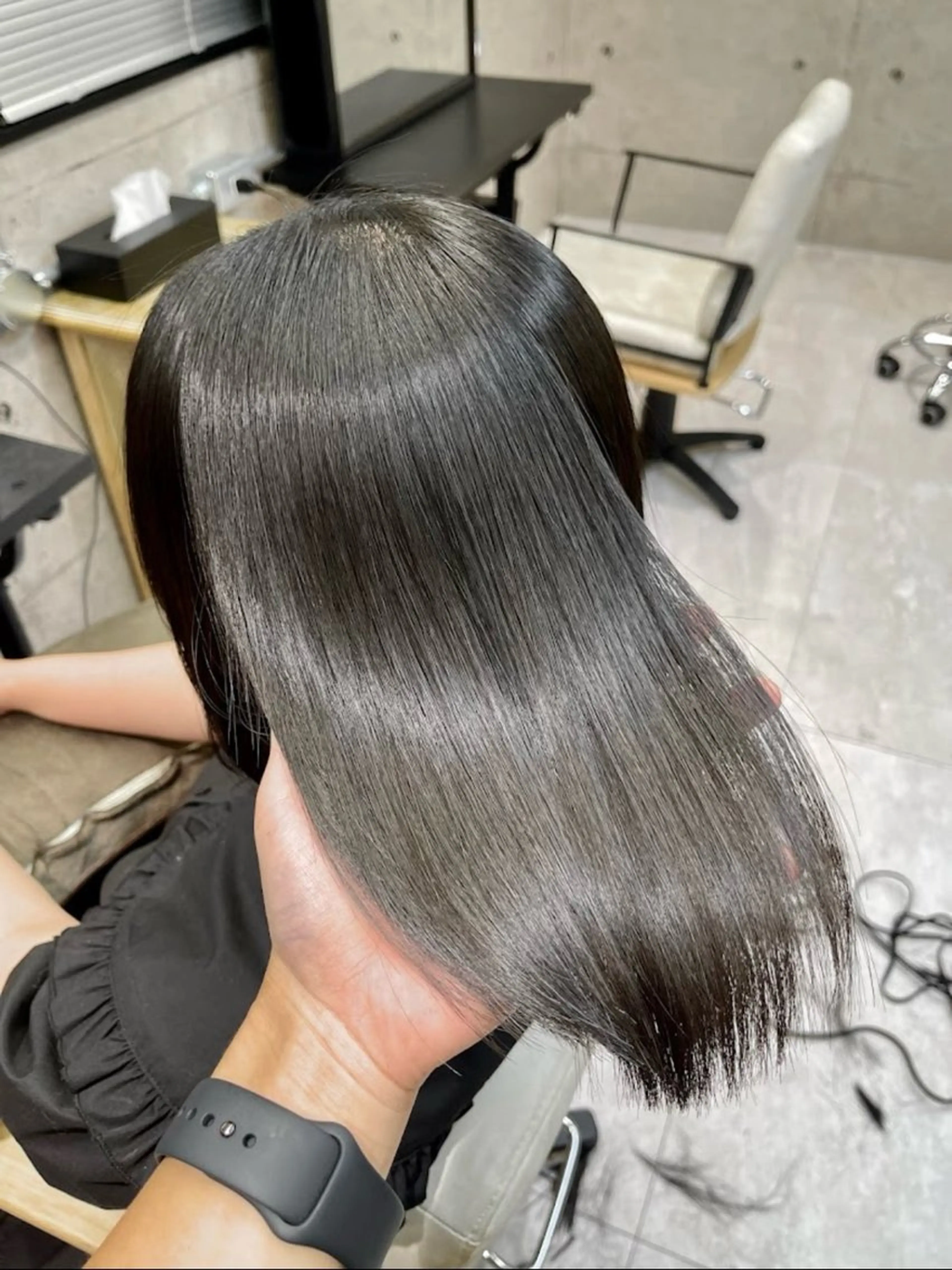 髪質改善シルクストレート｜ホームケア付プレミアムコースの写真