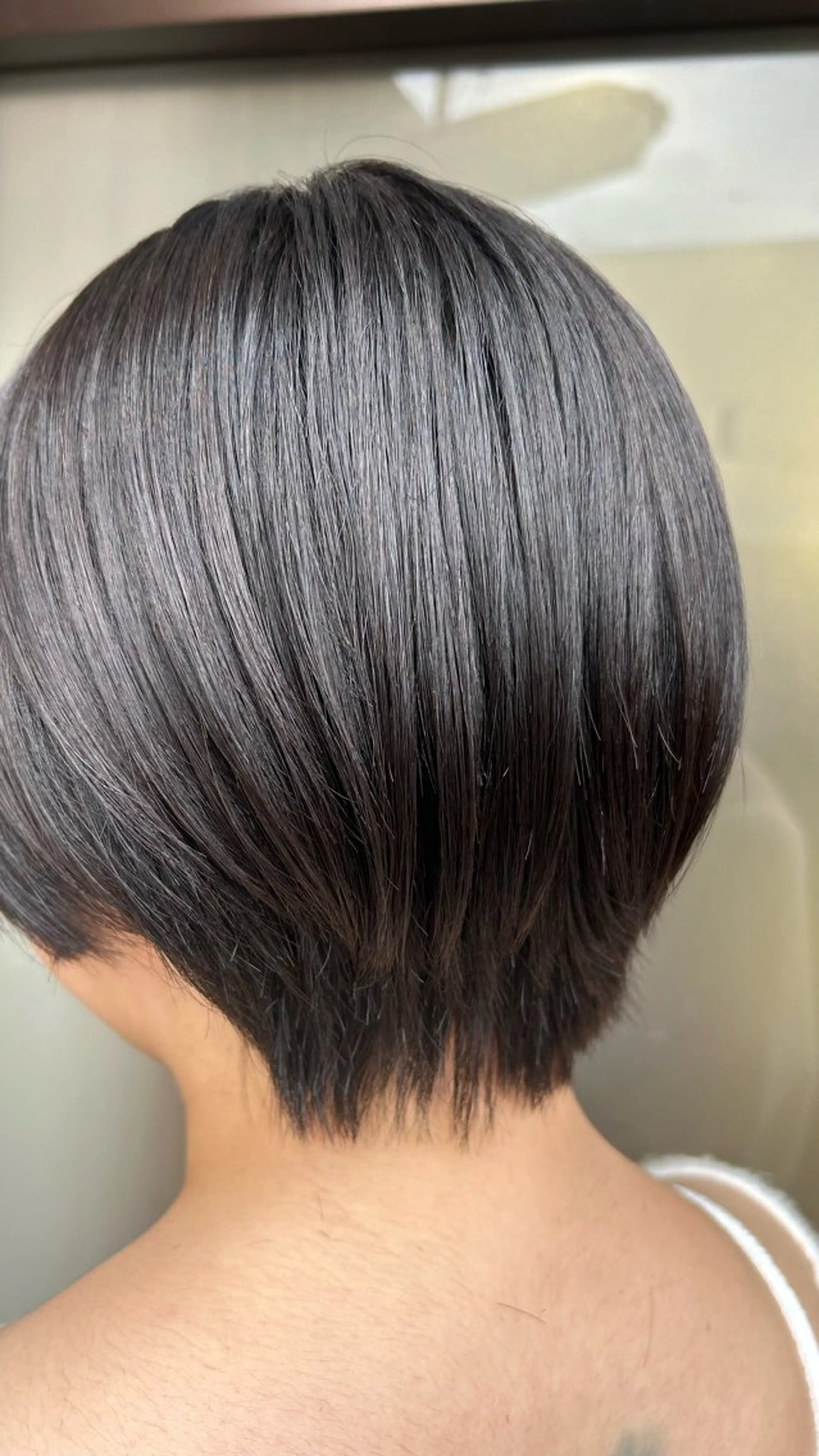 ショート ❄️艶カラー/レイヤ ー/ボブ/mao❄️のヘアスタイル