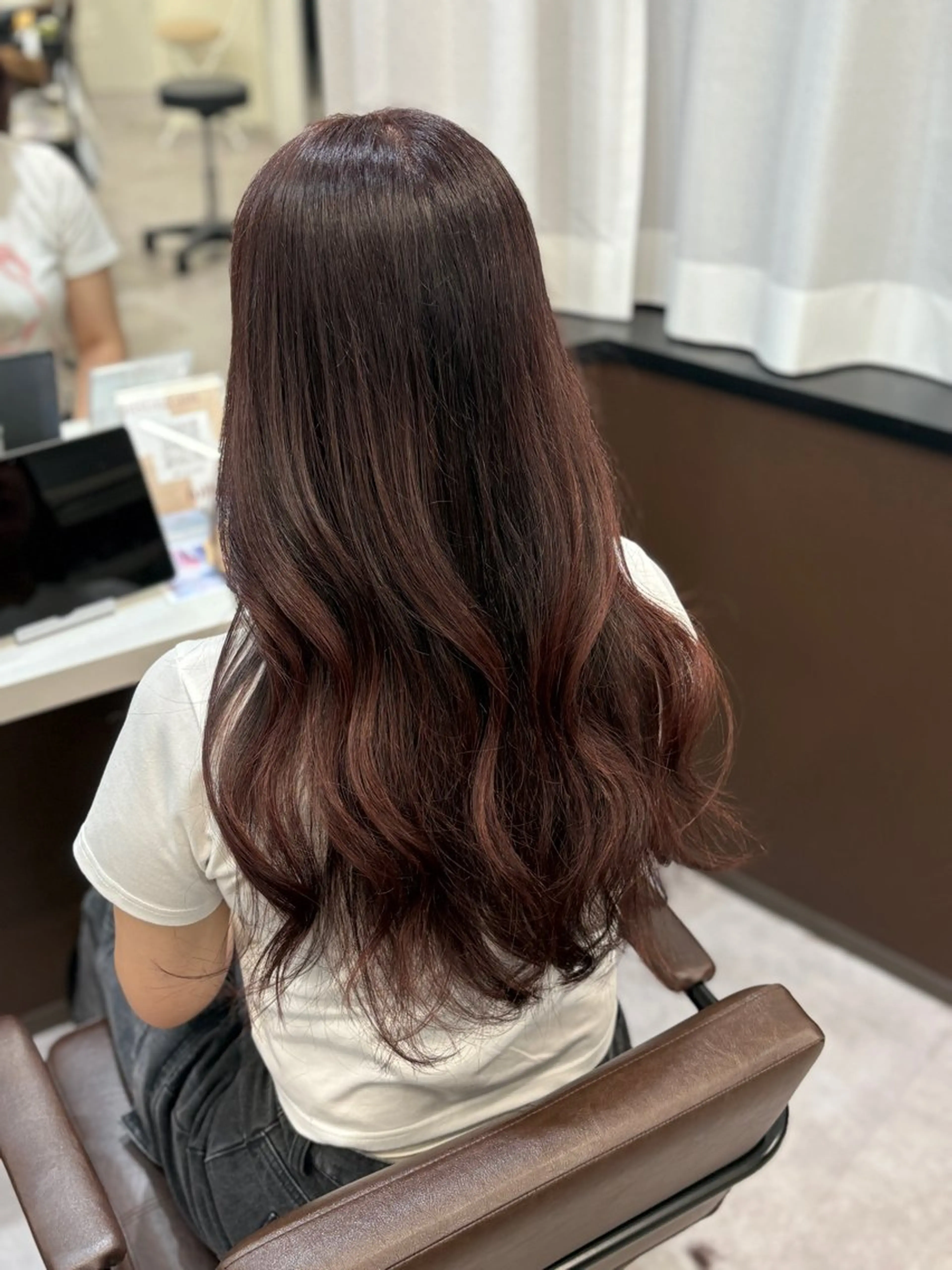 ロング カラー 韓国×髪質改善カラー 💎hinaのヘアスタイル