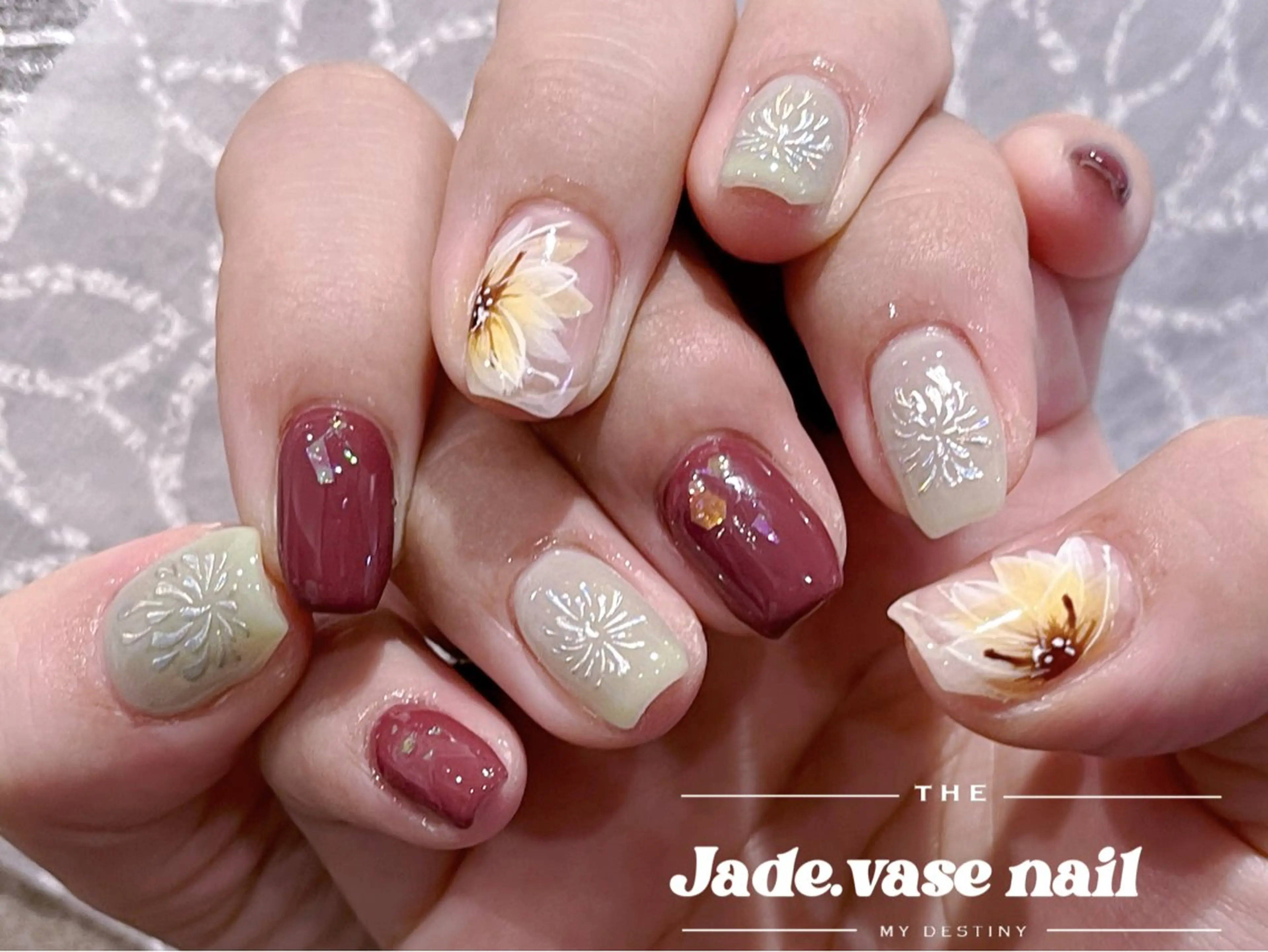 ネイル ハンドネイル ハンドケア ✰Jade.vase 銀座一丁目・東銀座のネイルデザイン