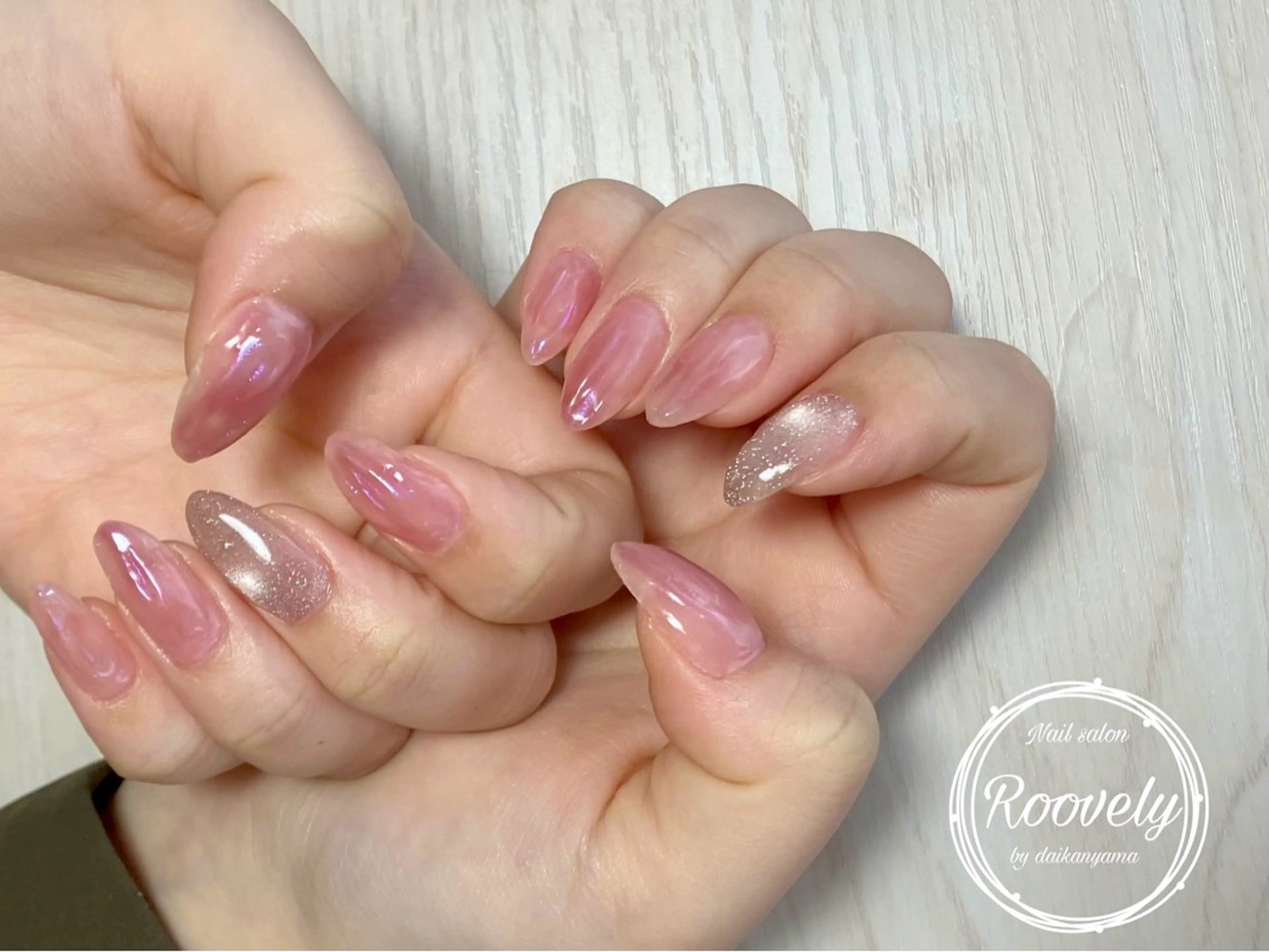 ネイル Nail salon Roovely 代官山店【ネイルサロンルブリー】所属・roovely Rumi/ニュアンスのネイルデザイン