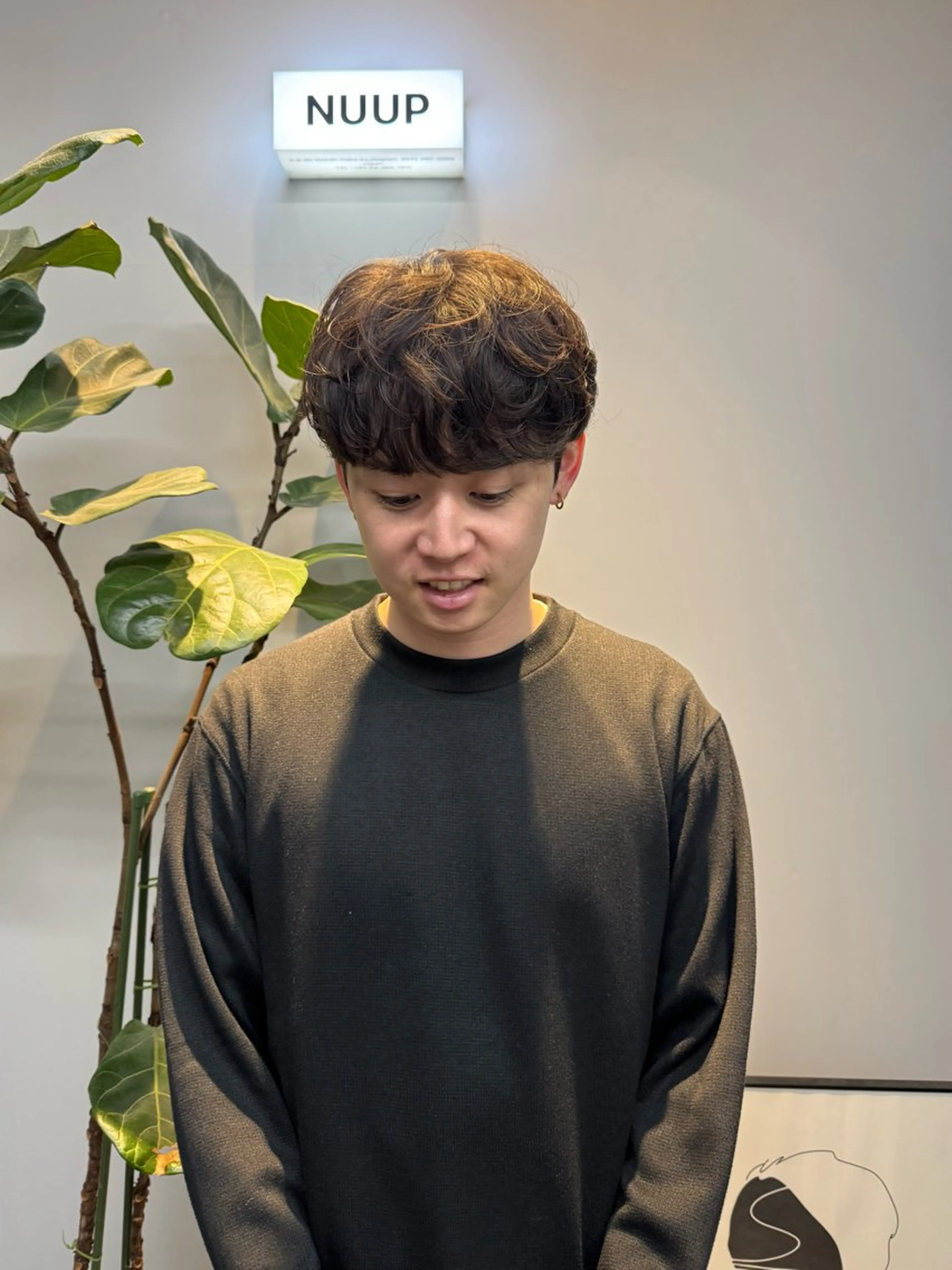 ショート パーマ メンズ カット パーマ メンズ特化/パーマ/ 韓国ヘア/natsuのヘアスタイル