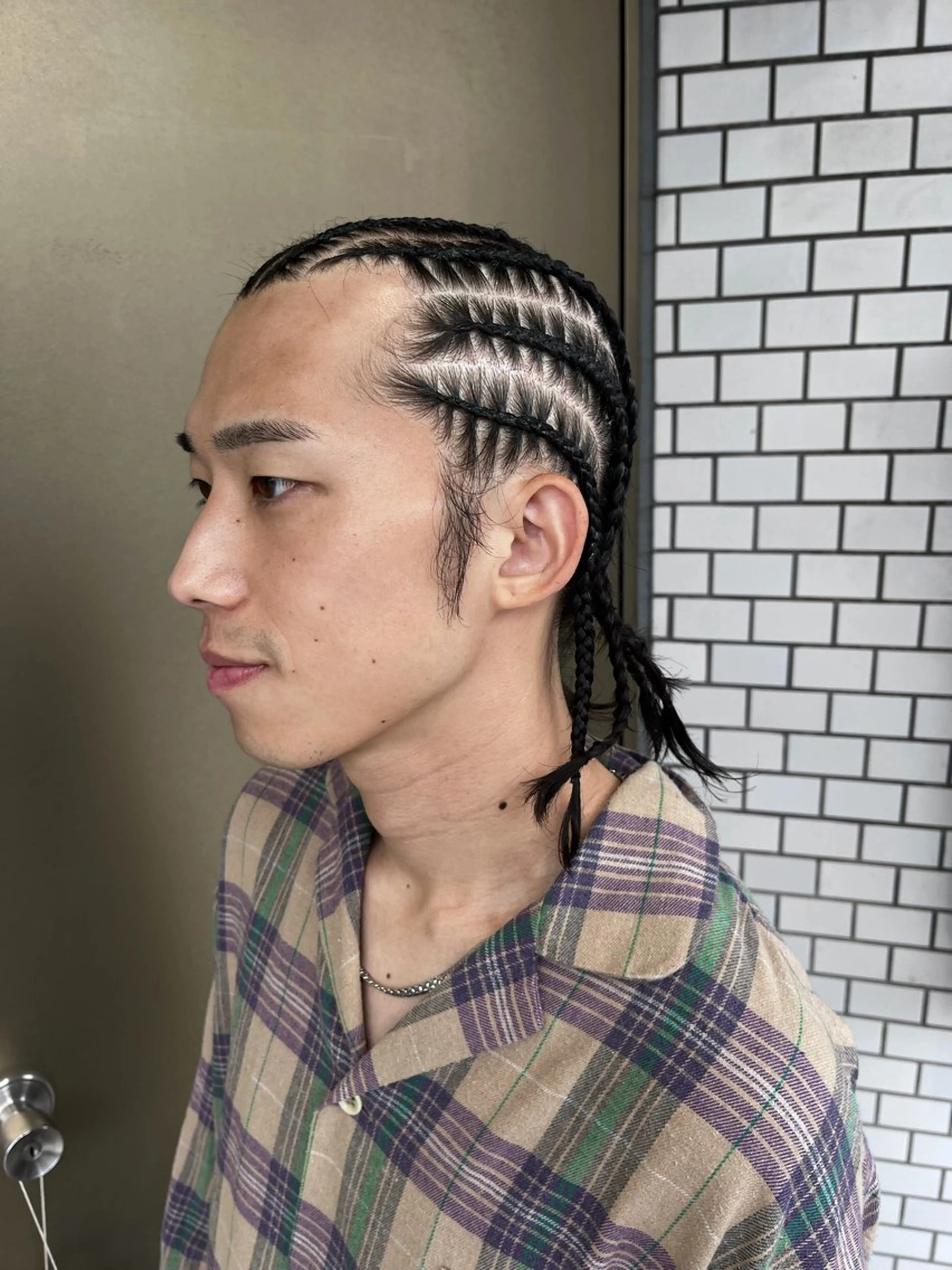 ロング ヘアアレンジ メンズ ヘアセット Crescere所属・小島 凜のヘアスタイル