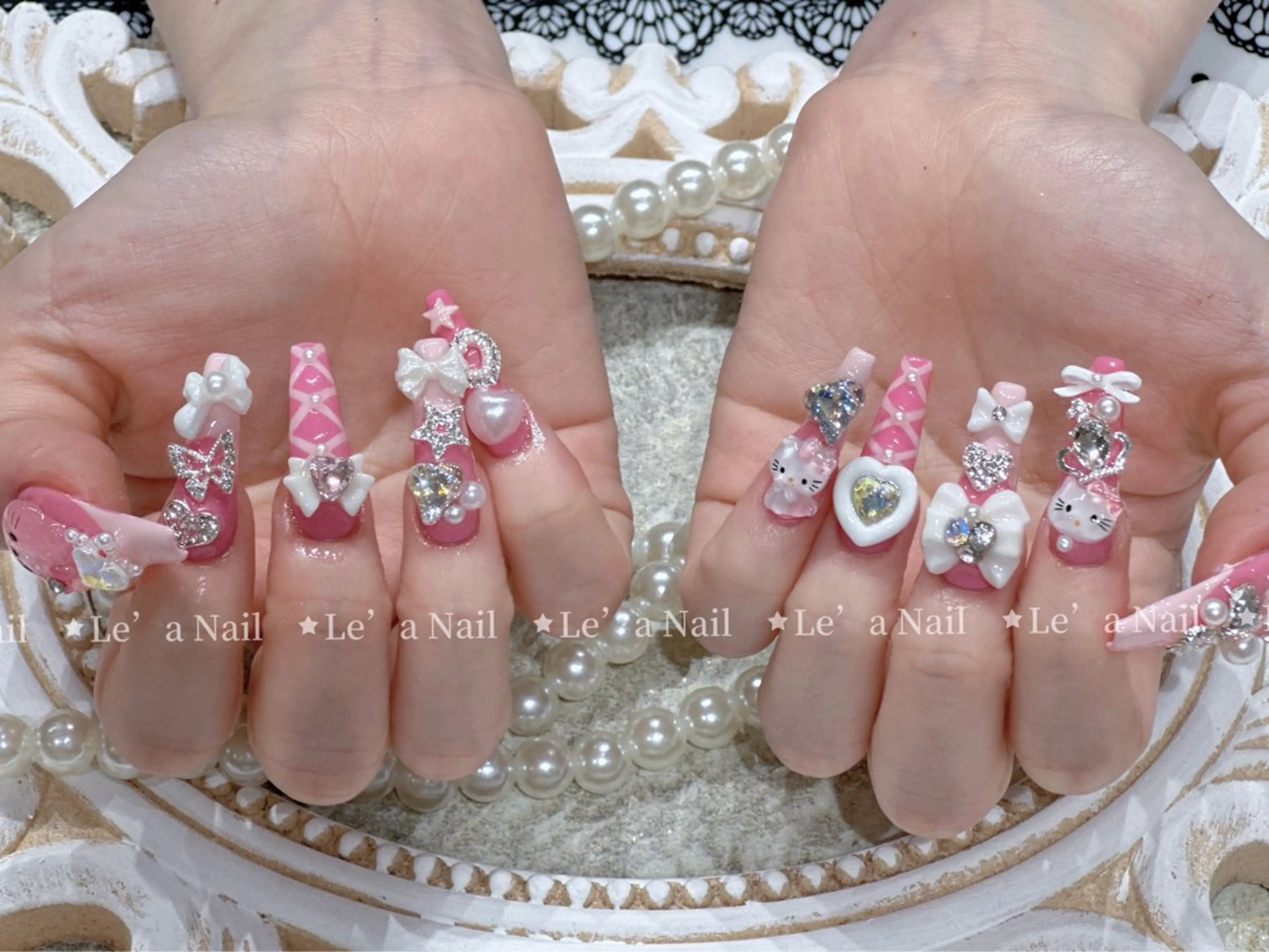 ネイル スカルプ専門 Lea  nailのネイルデザイン