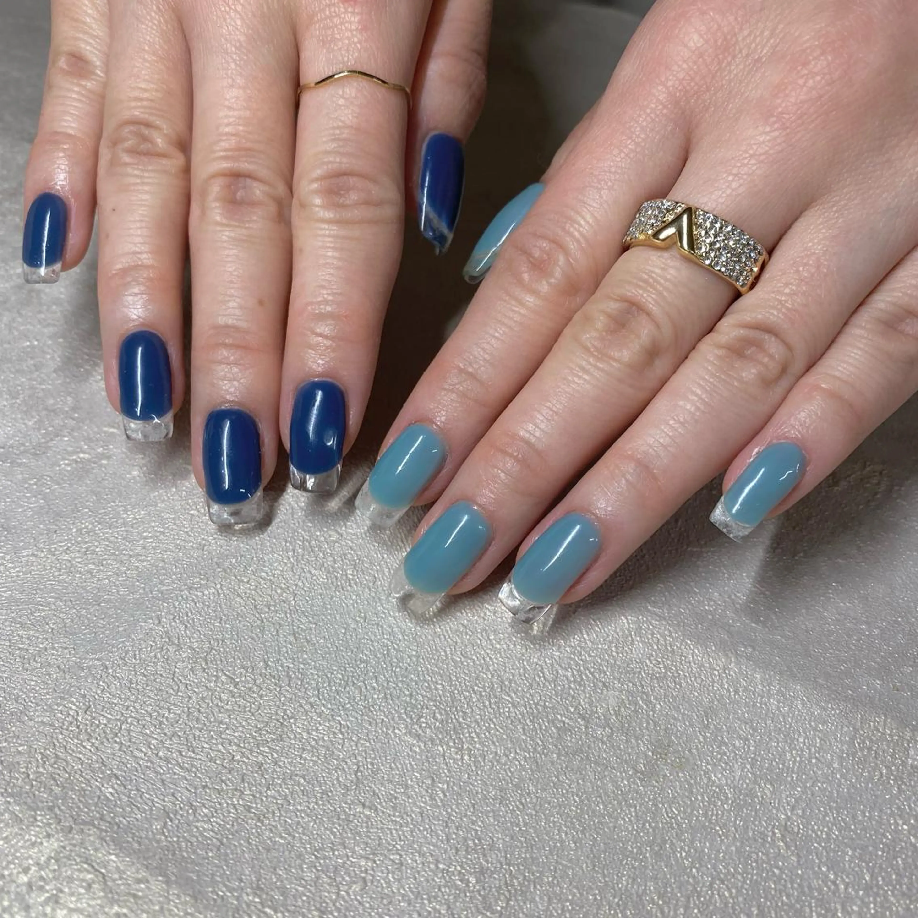 ネイル ハンドネイル Amber21.所属・Nagahama Akariのネイルデザイン