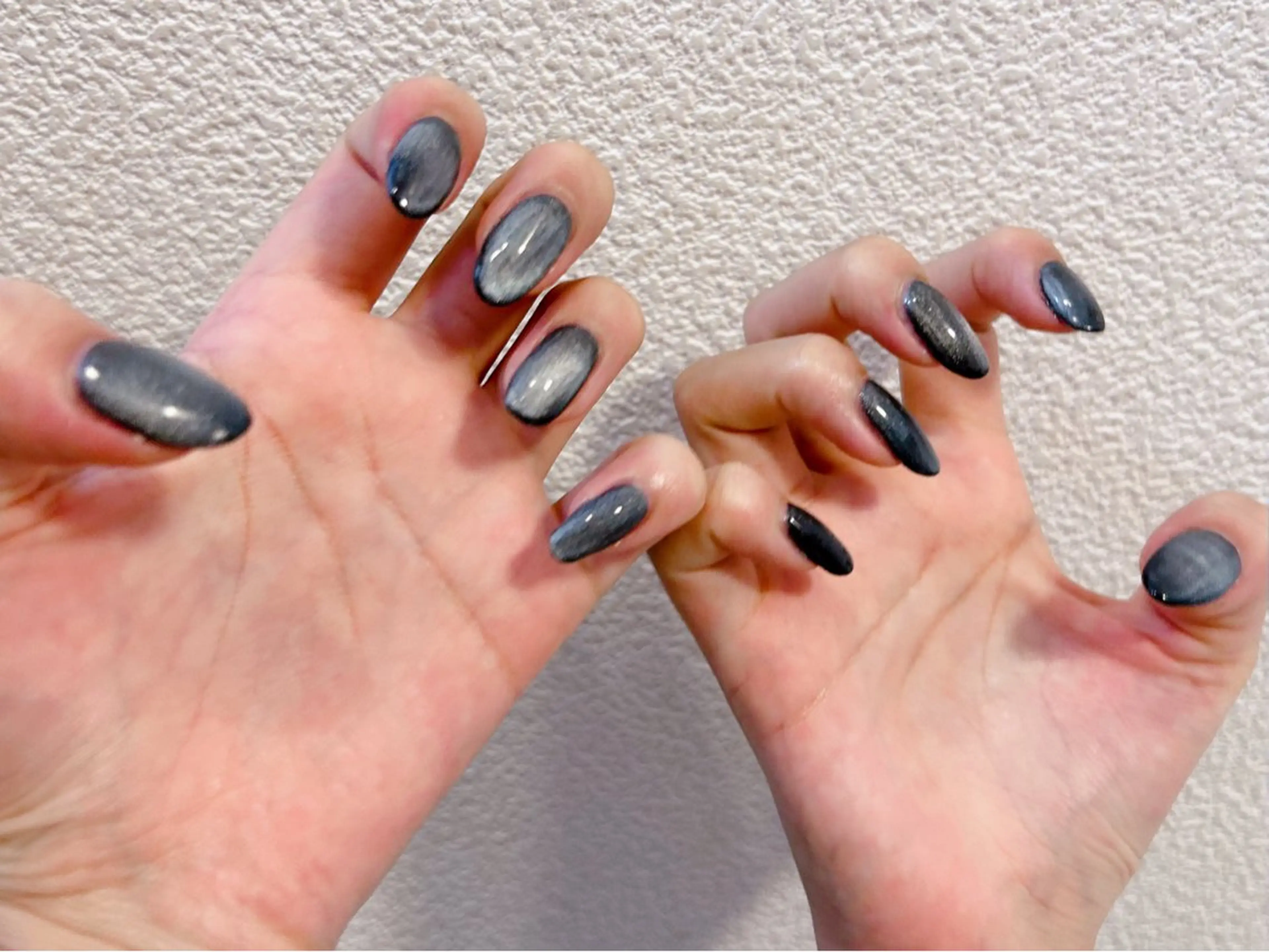 ネイル オーロラネイル フットネイル フレンチネイル ジェルネイル 韓国ネイル ハンドネイル Mogu nail 二子玉川のネイルデザイン