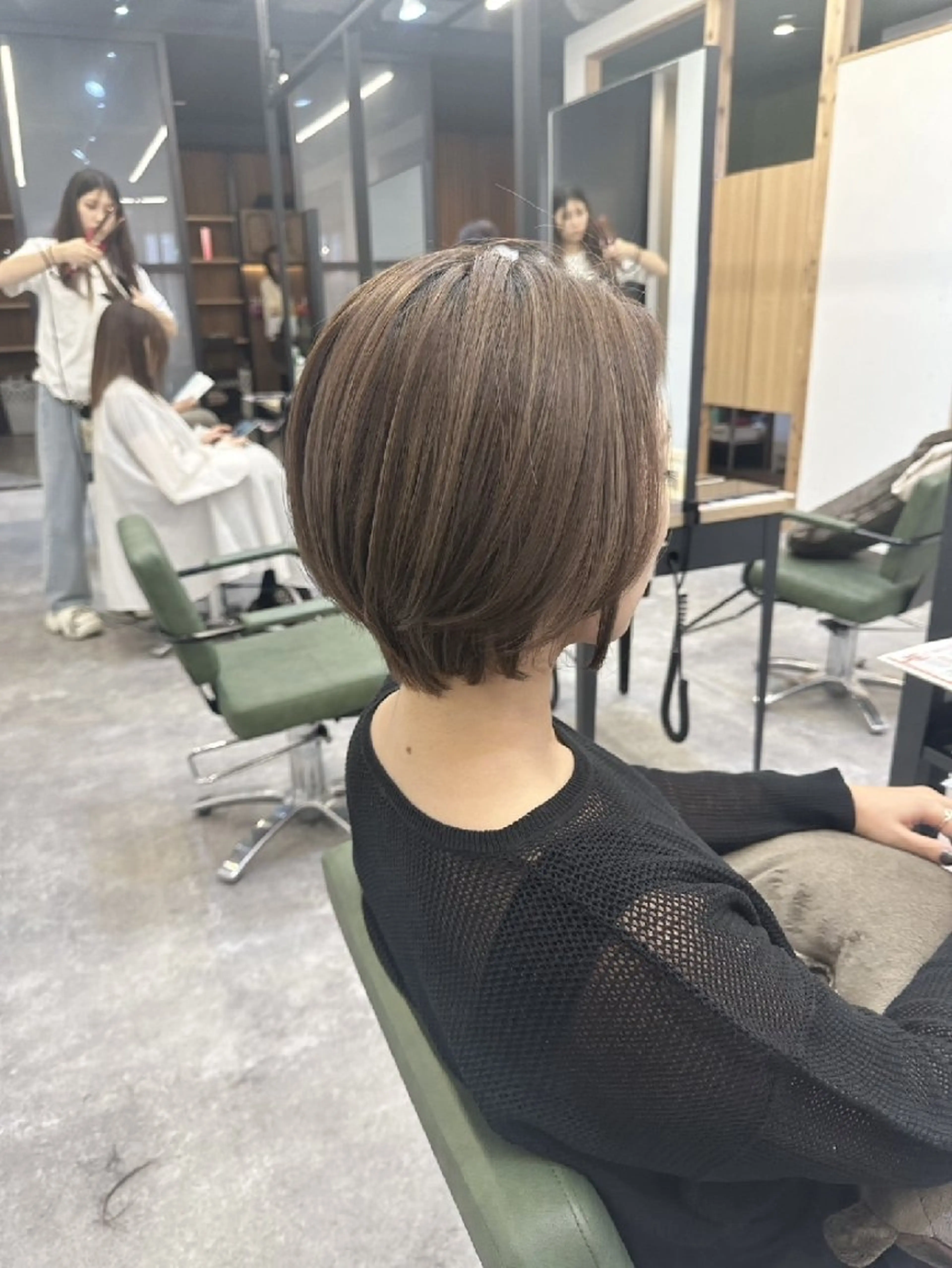 カラーリタッチ（白髪染め)の写真